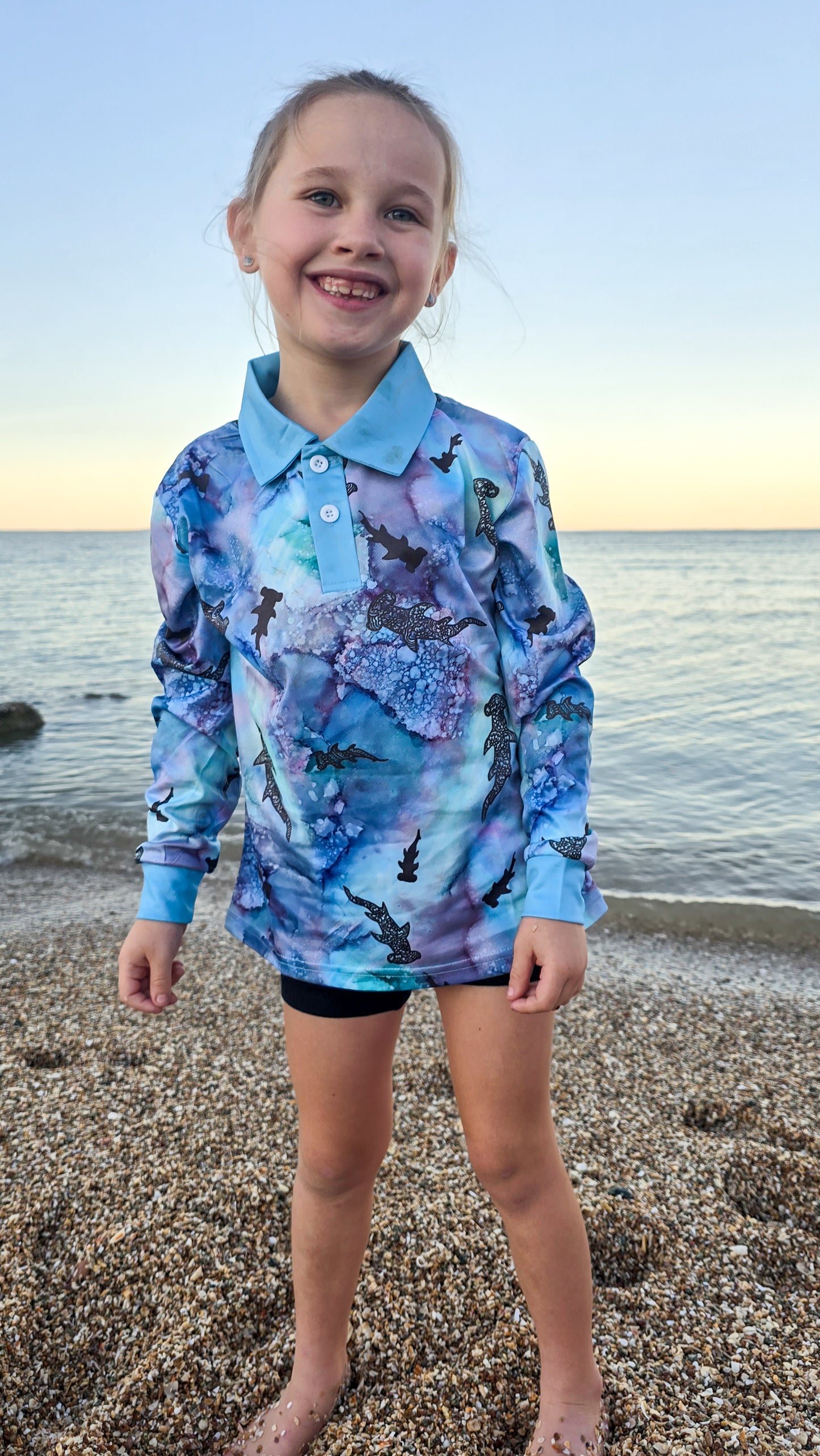 RETAIL - Fishing Shirt - Turquoise Bay