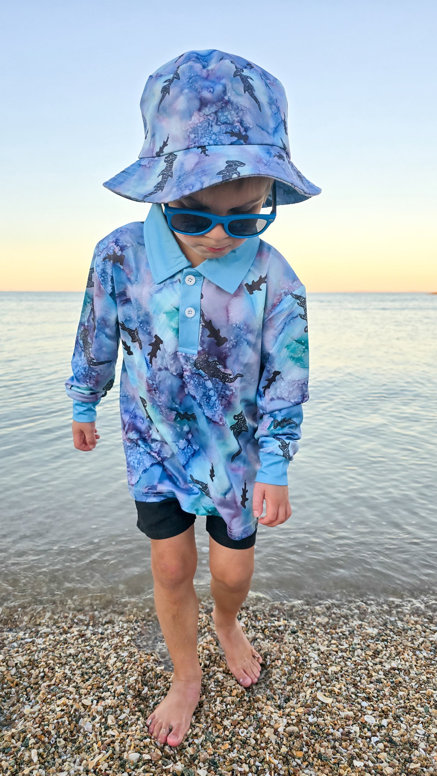 RETAIL - Fishing Shirt - Turquoise Bay