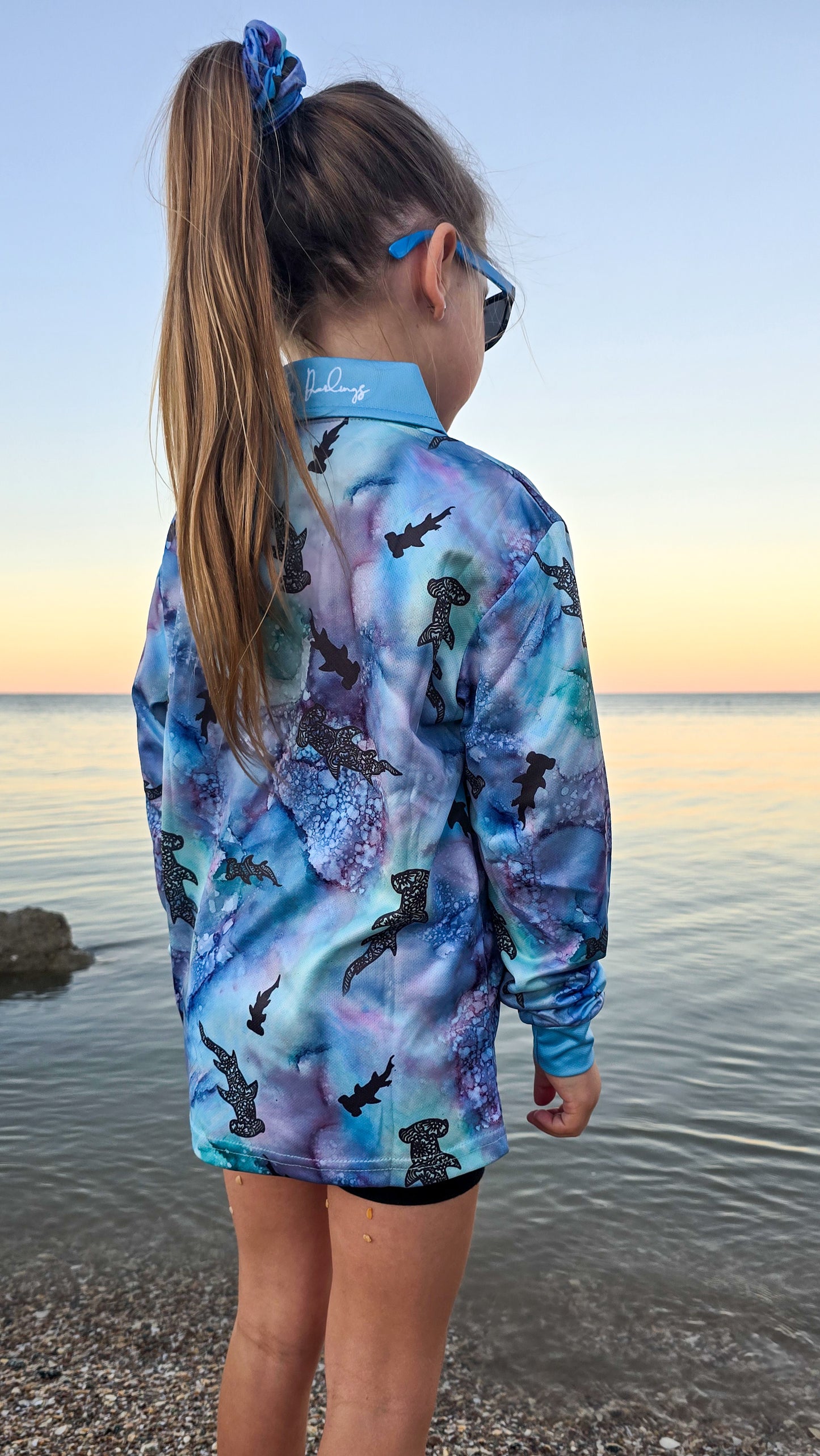 RETAIL - Fishing Shirt - Turquoise Bay