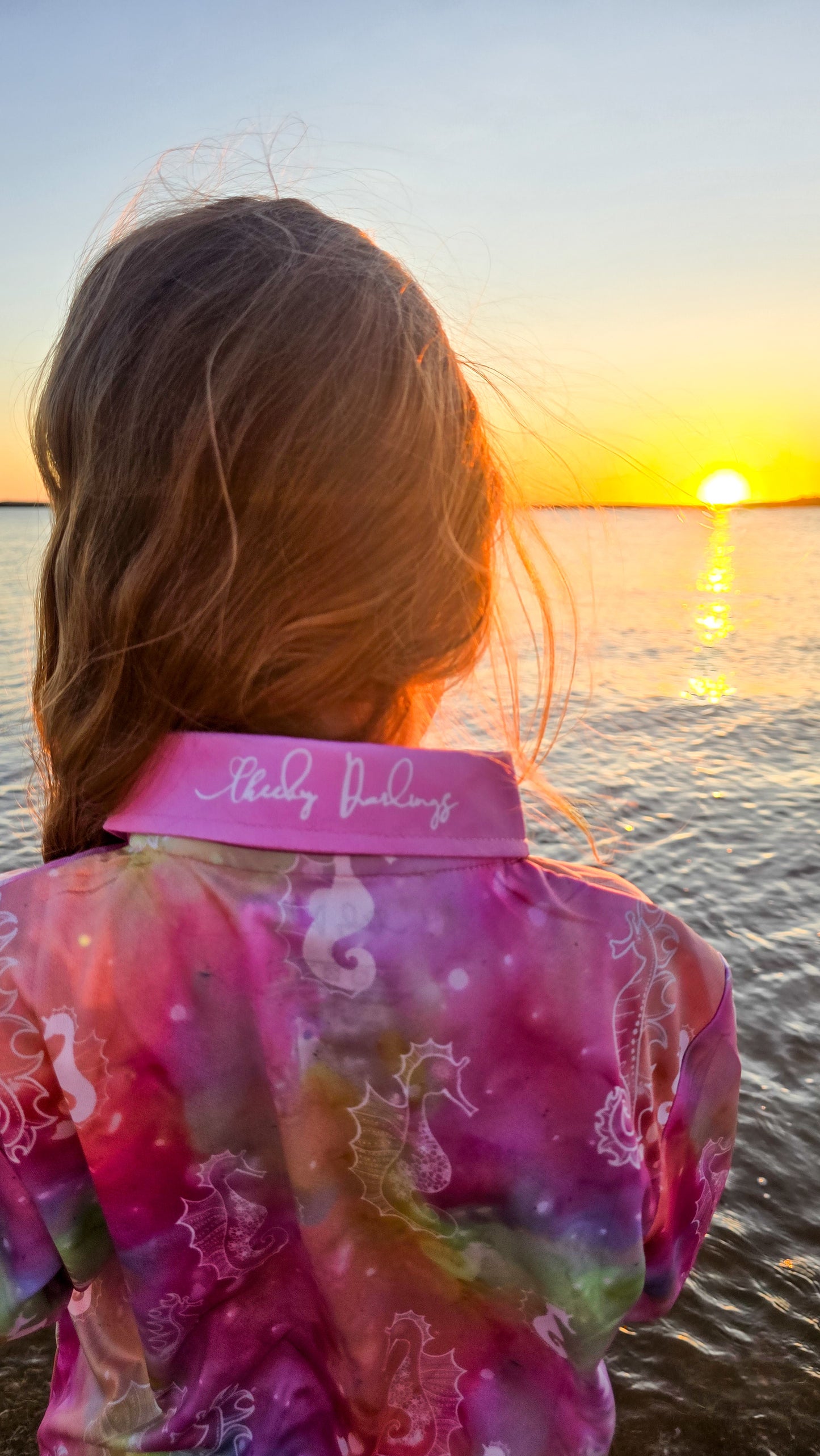 RETAIL - Fishing Shirt - Seahorse Symphony