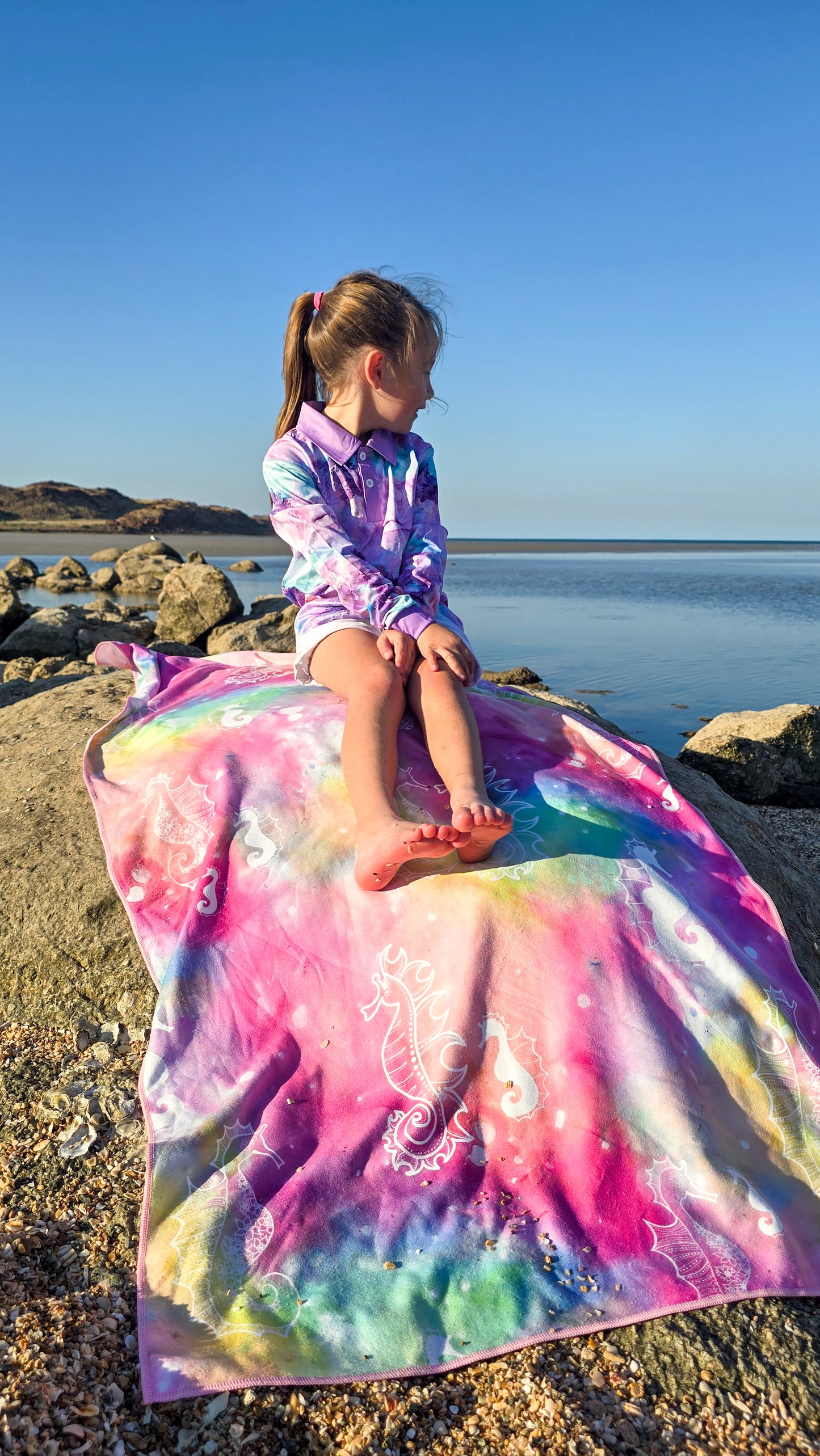 RETAIL - Towel - Seahorse Symphony