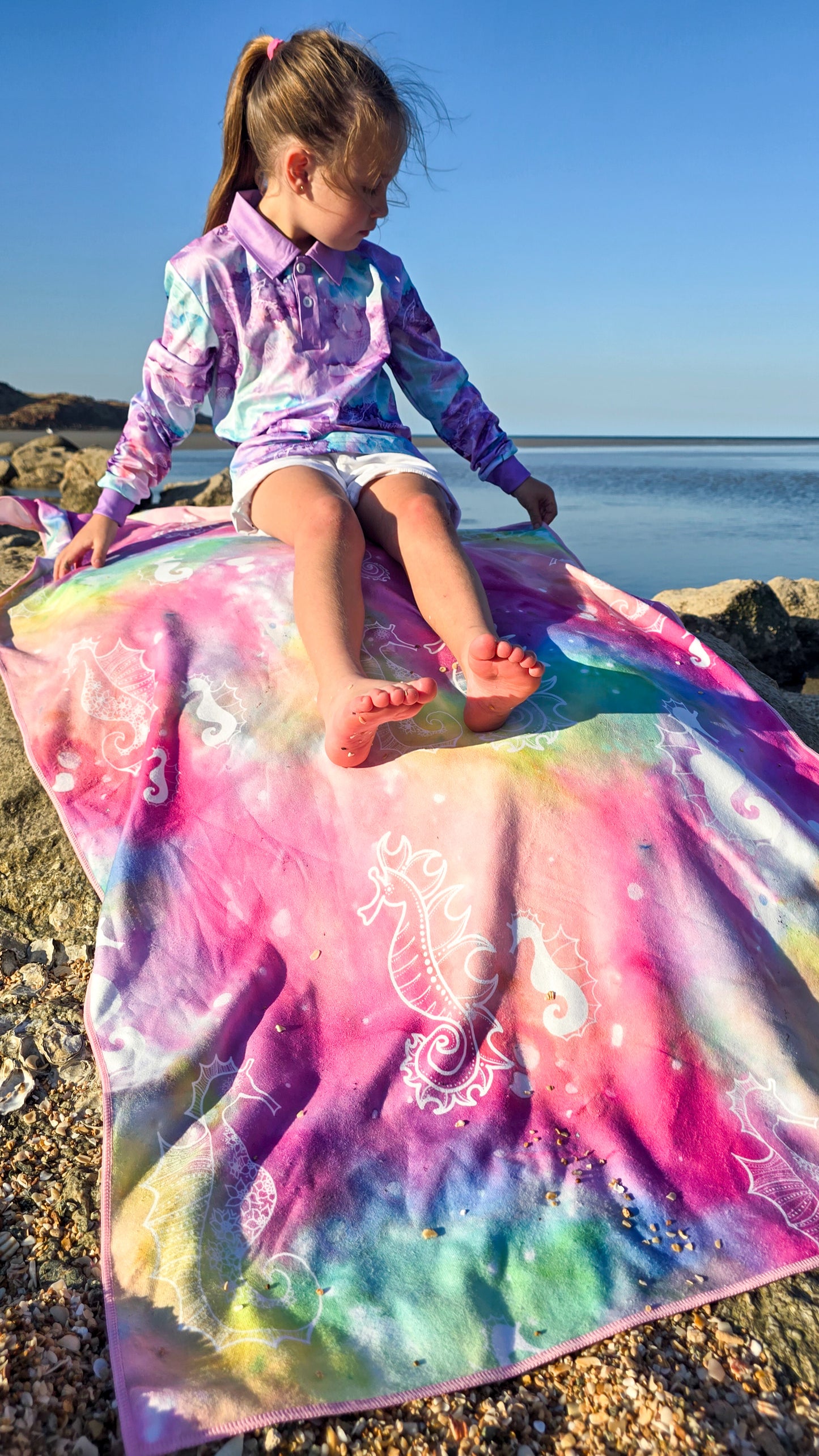 RETAIL - Towel - Seahorse Symphony