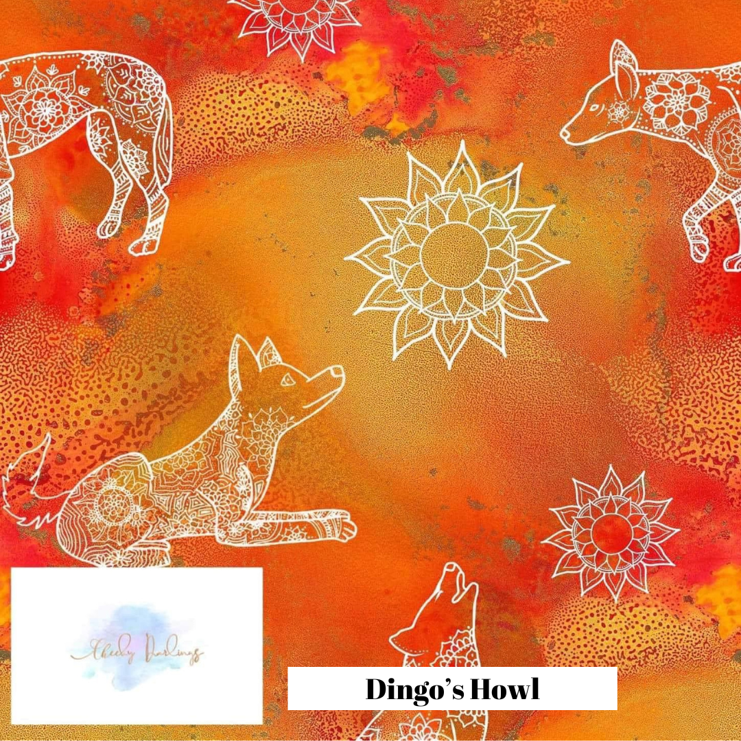 Cloth Nappy - Pilbara Design