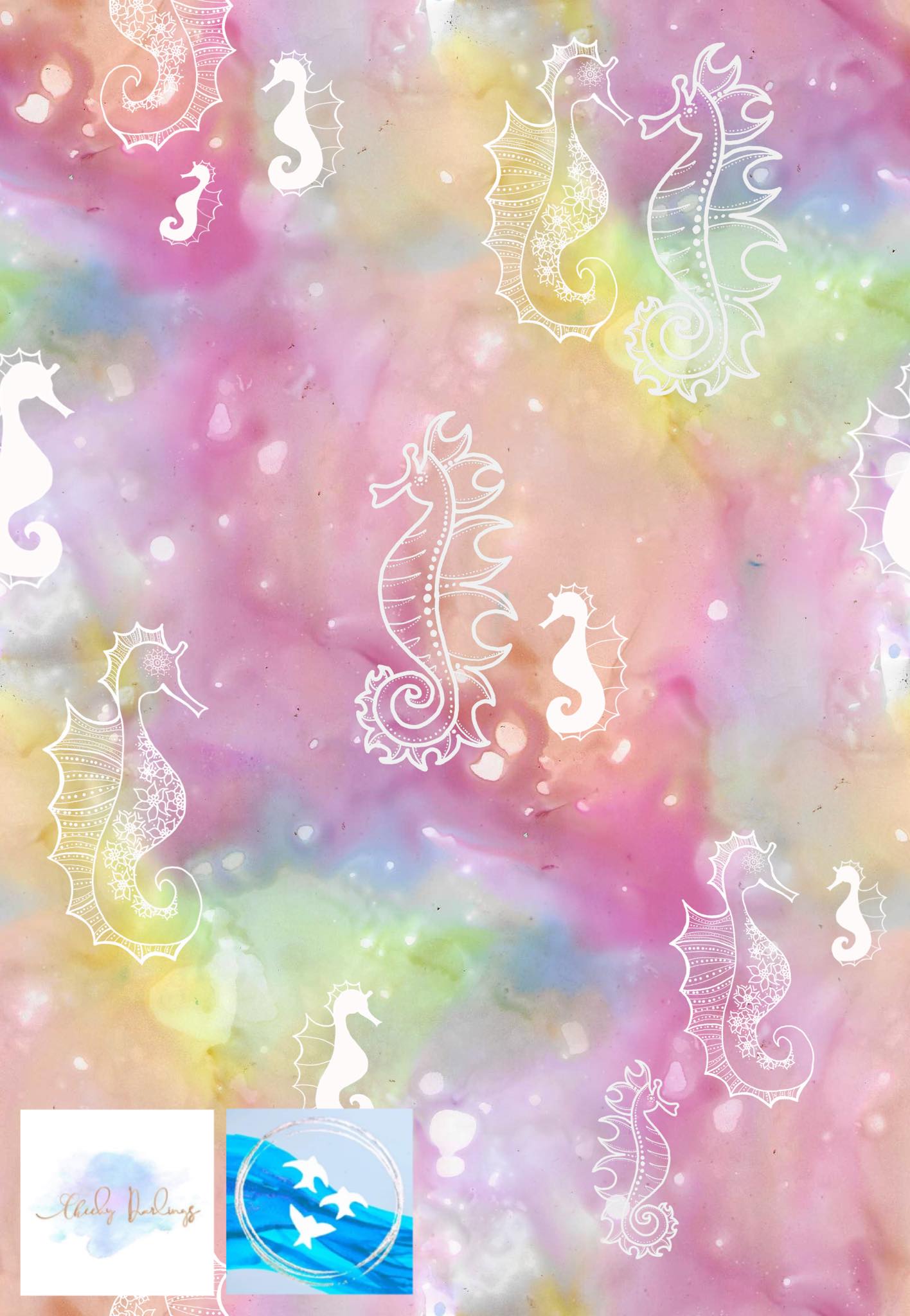 Tote Bag - Seahorse Symphony