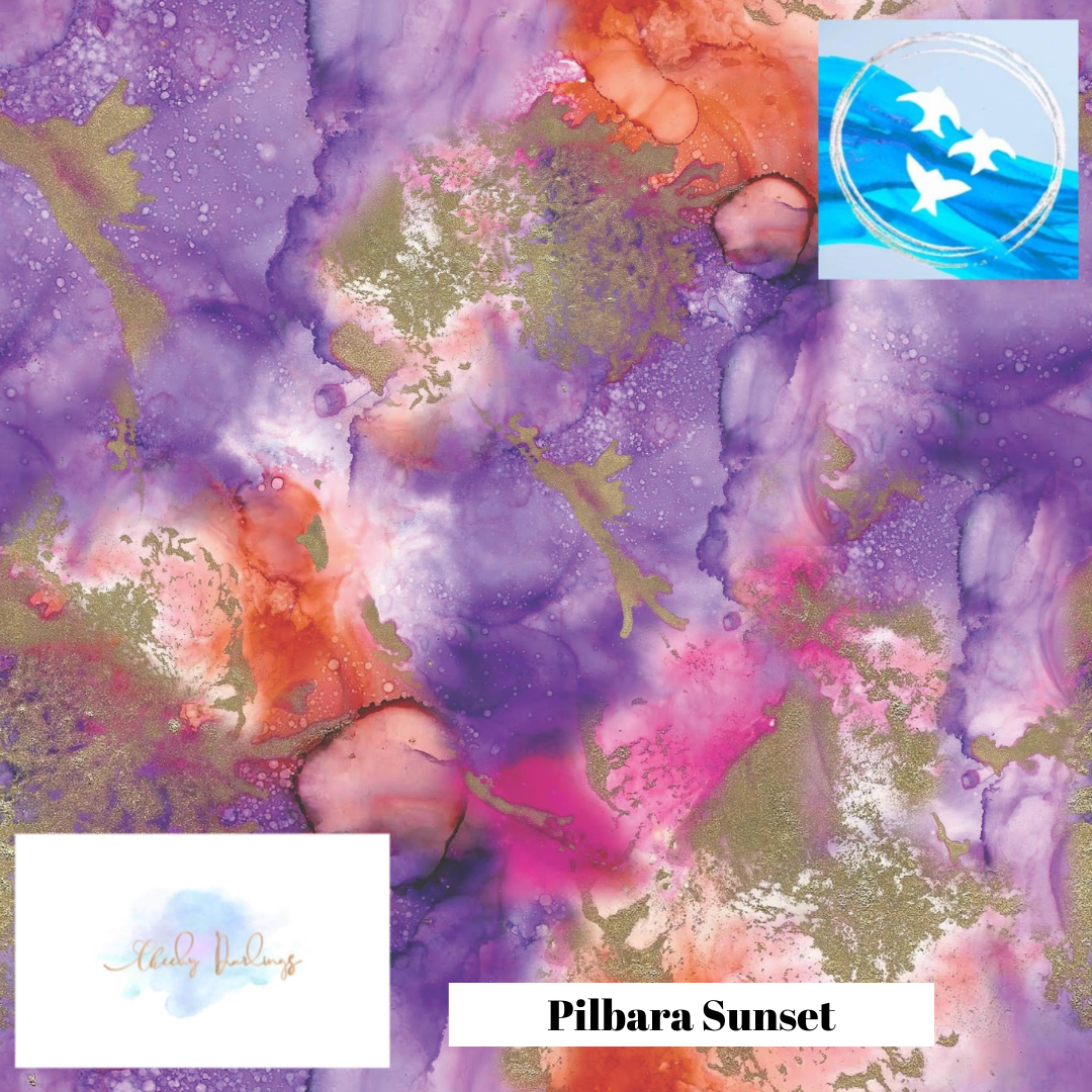 Cloth Nappy - Pilbara Design