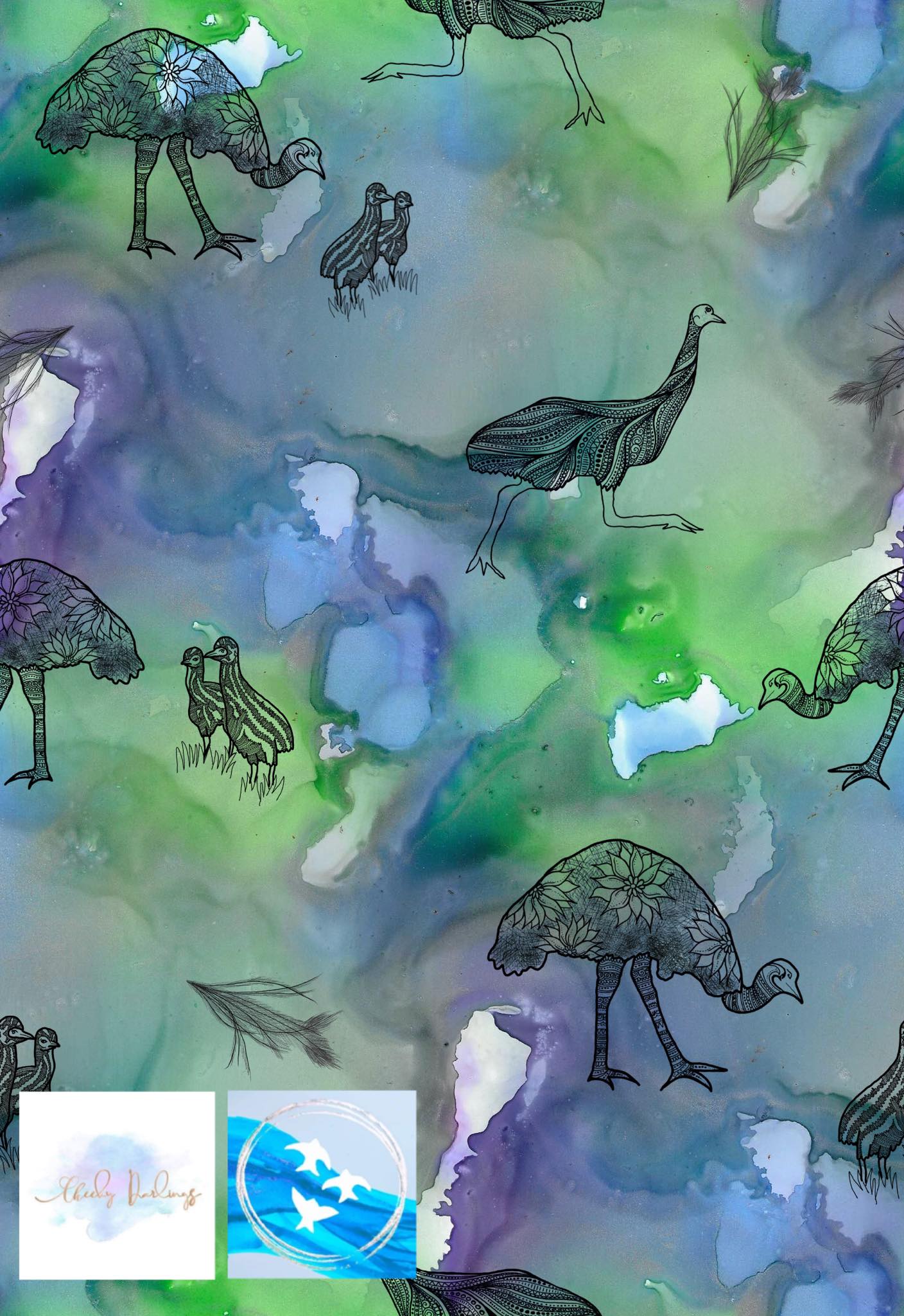 Zip Suit - Emu Oasis