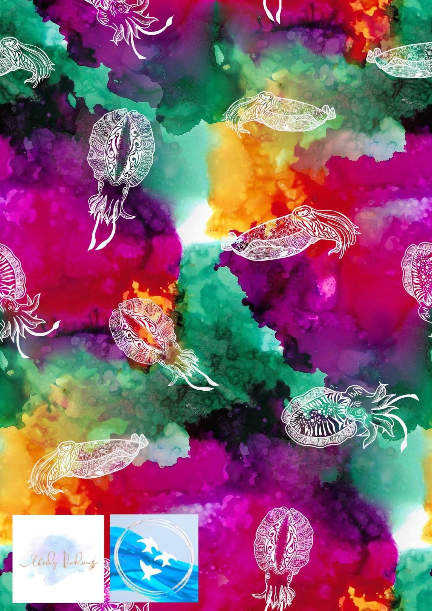 Tote Bag - Cuttle Tide