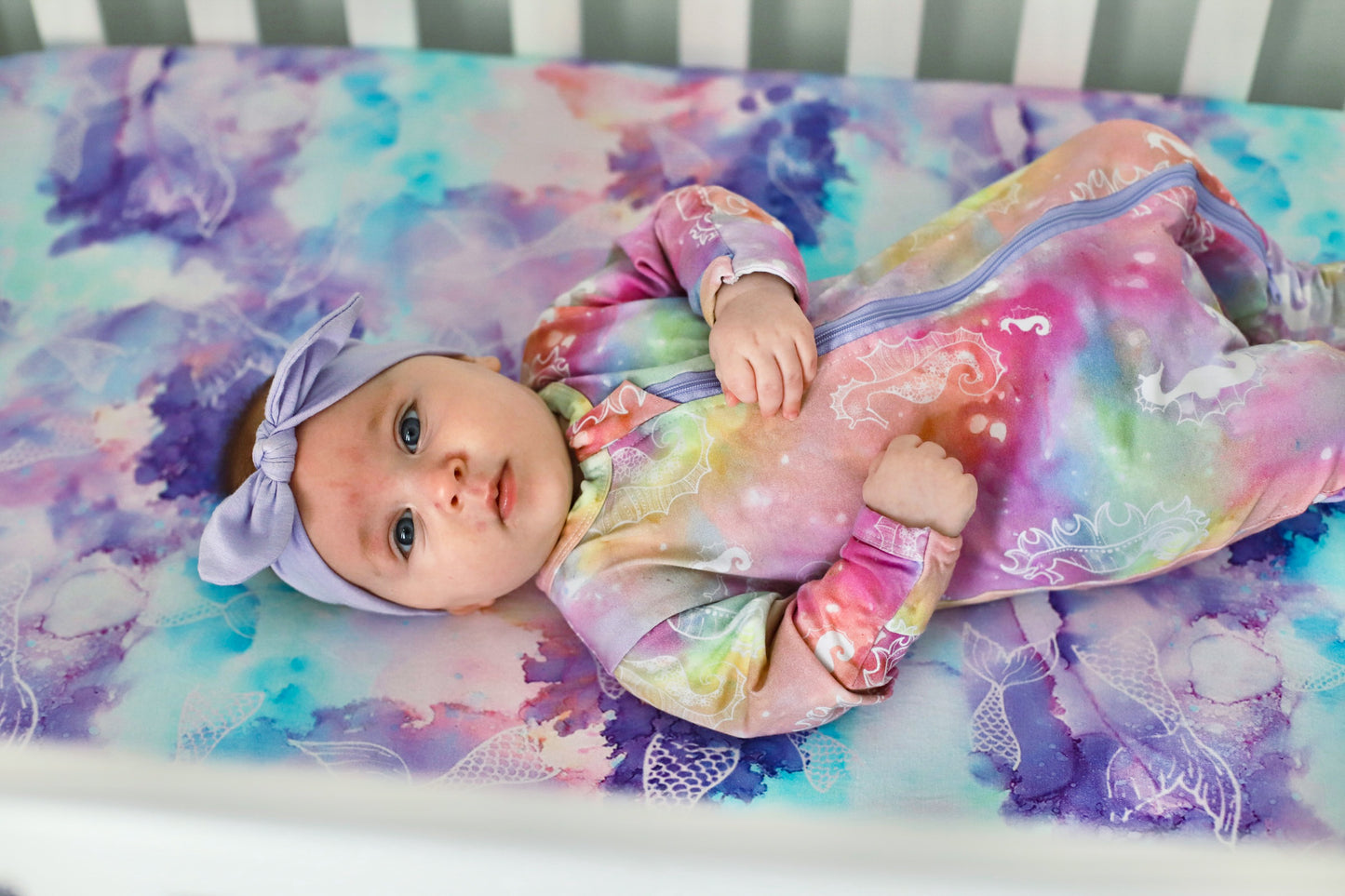 Zip Suit - Seahorse Symphony