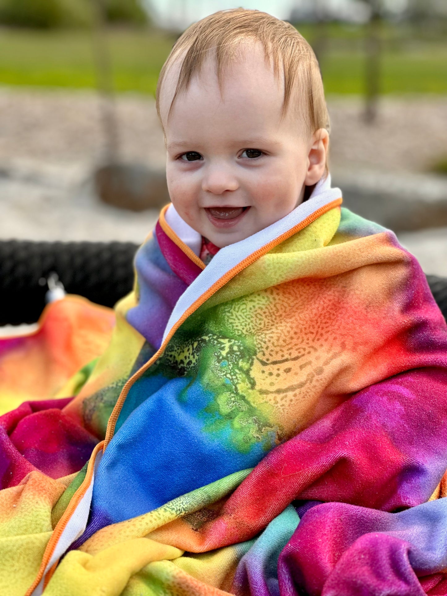 RETAIL - Towel - Pilbara Rainbow