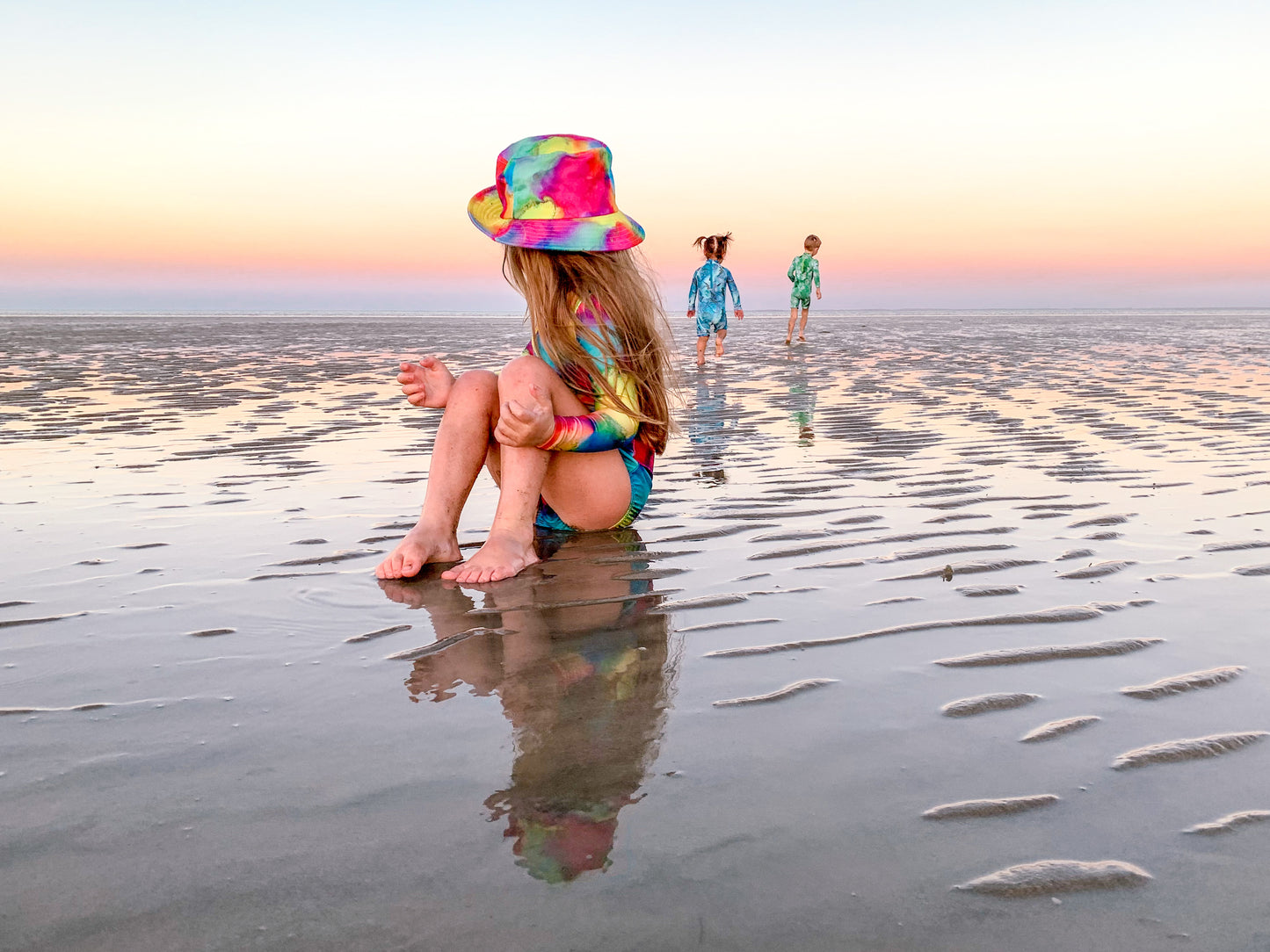 Girls bathers - Pilbara Rainbow