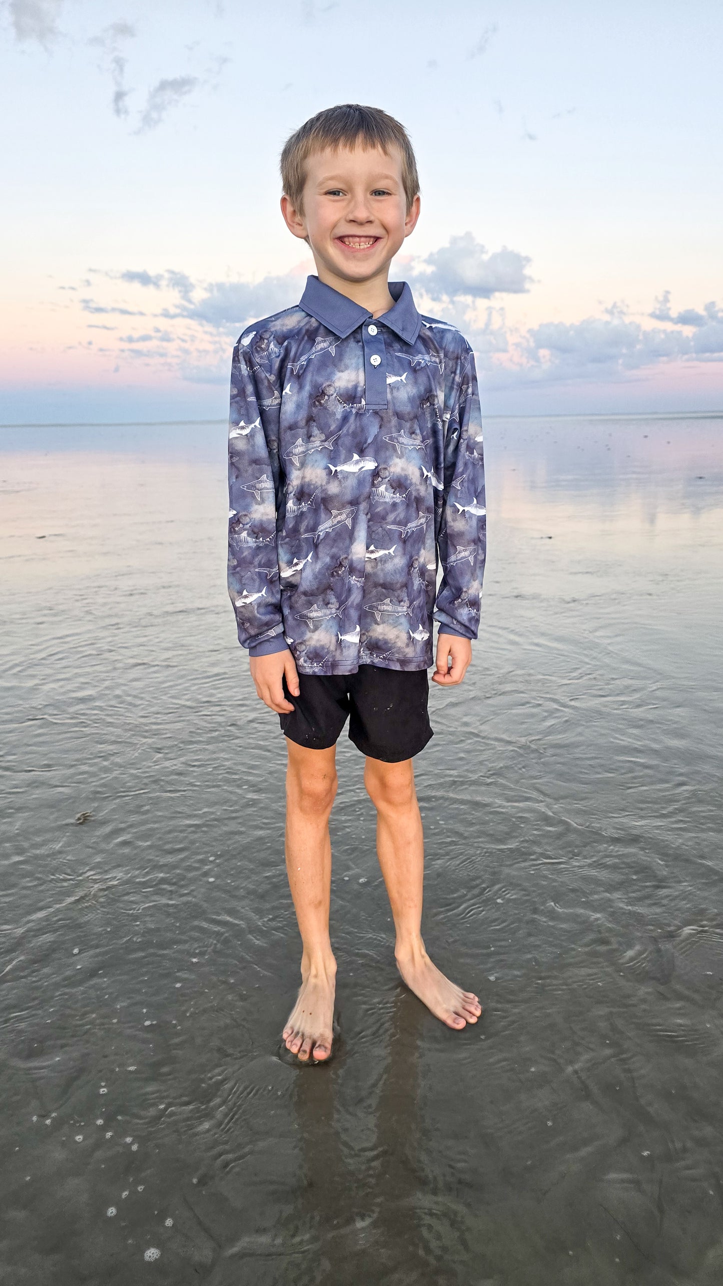 PRE ORDER - Fishing Shirt - Shark Bay