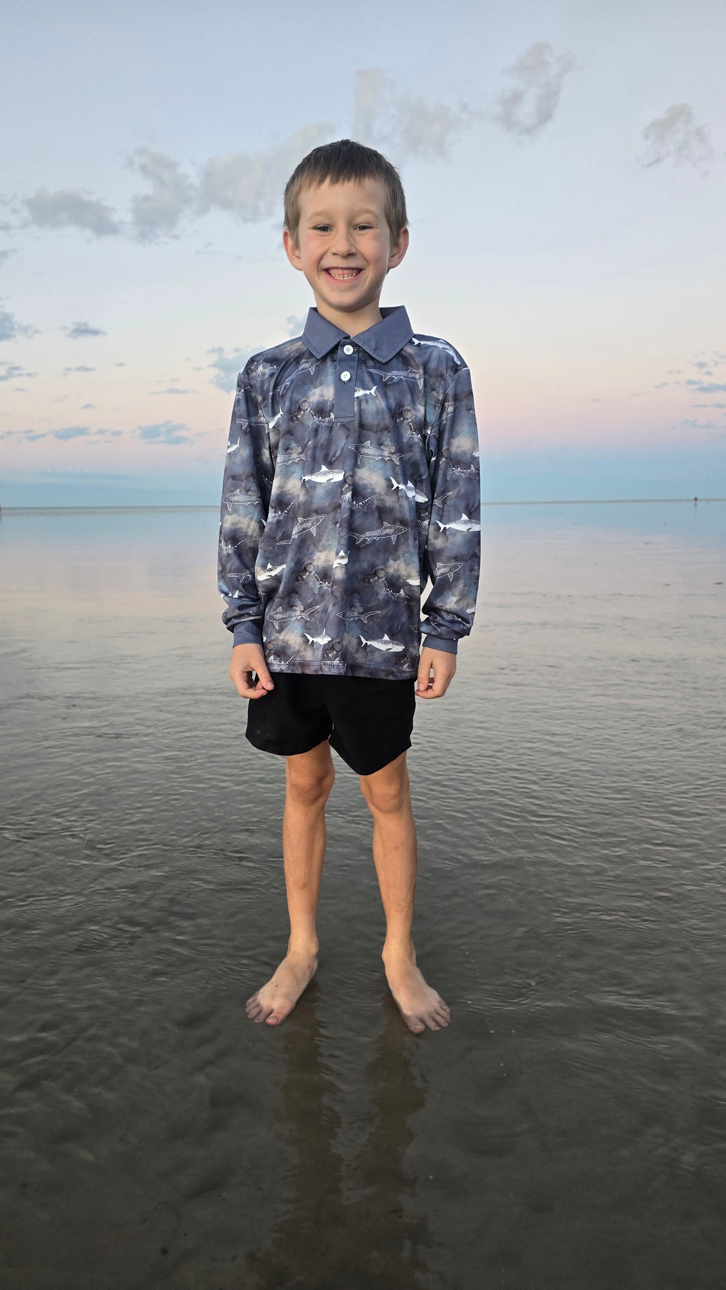 PRE ORDER - Fishing Shirt - Shark Bay