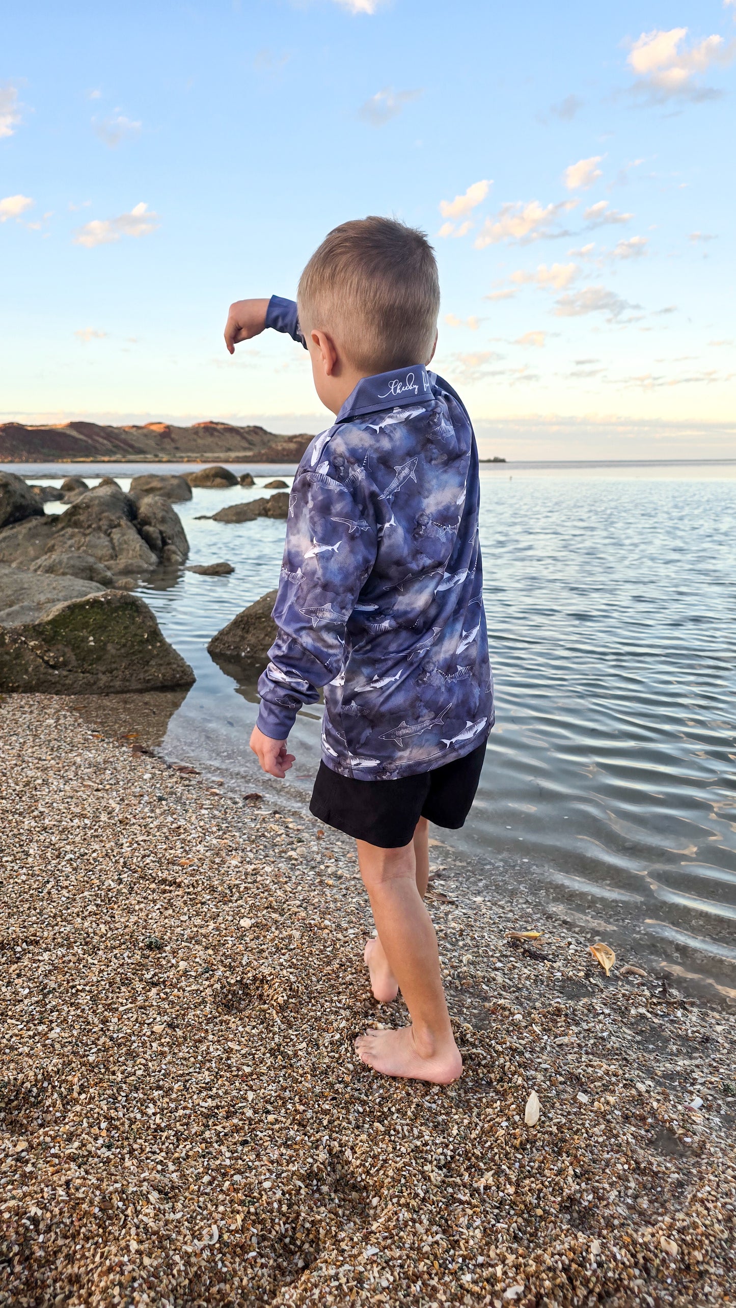 PRE ORDER - Fishing Shirt - Shark Bay
