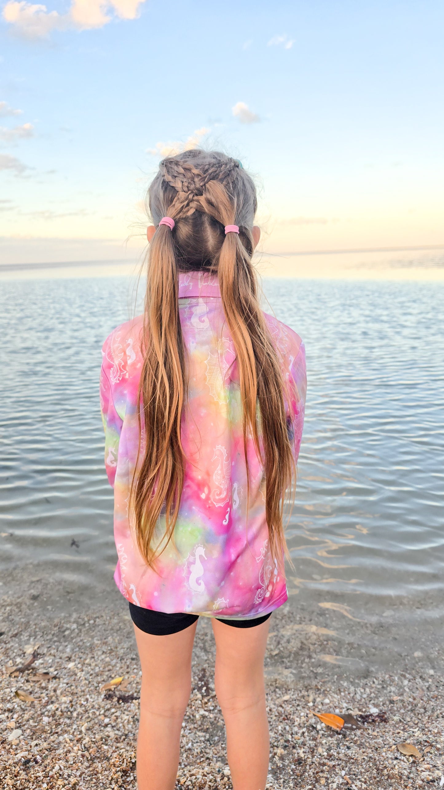 PRE ORDER - Fishing Shirt - Seahorse Symphony