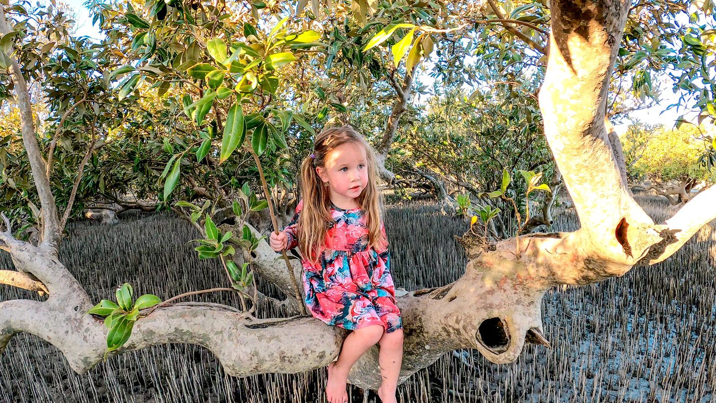 Winter Dress - Mangrove Muddies