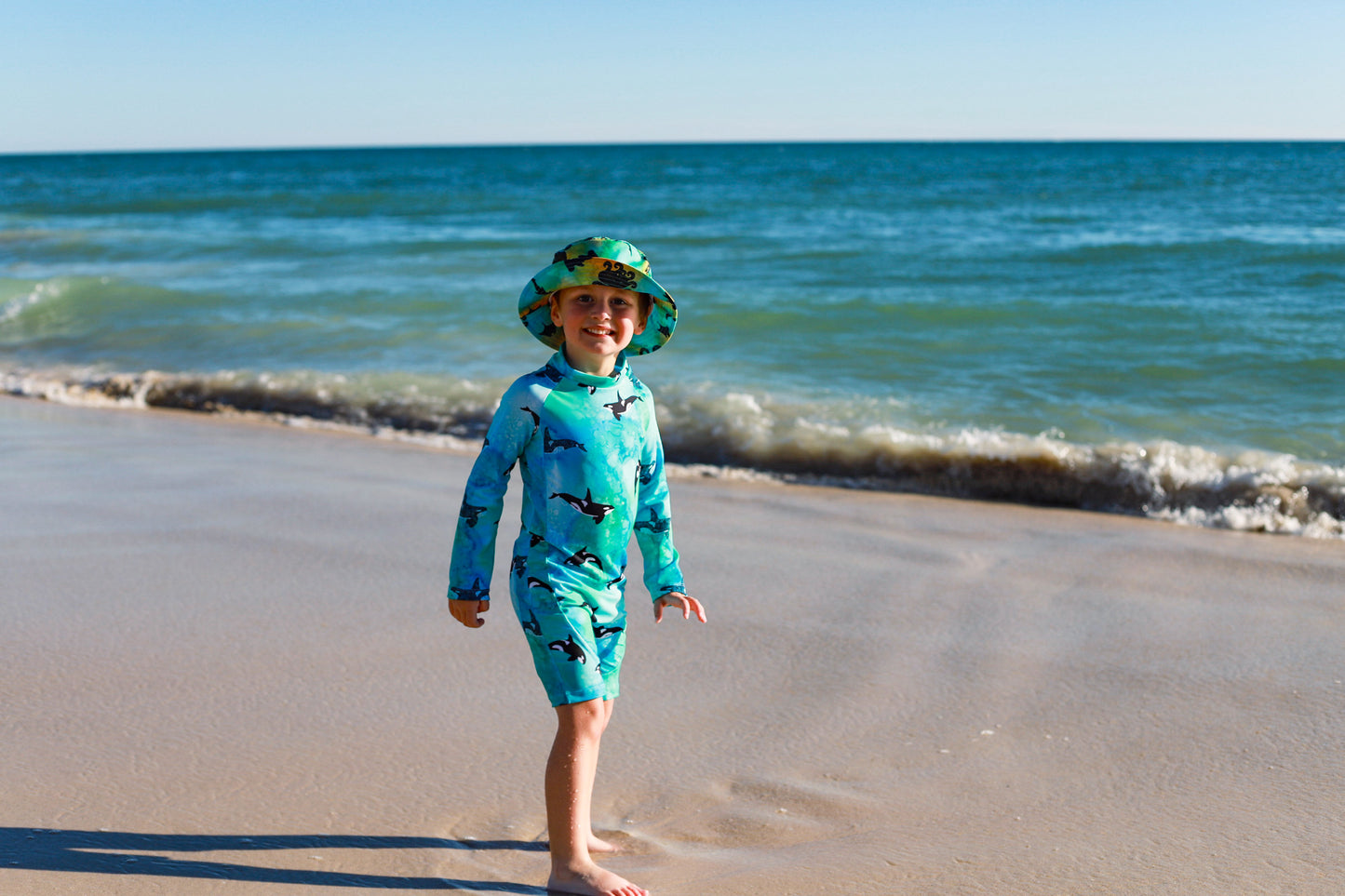 Unisex bathers - Orcas of the Gulf