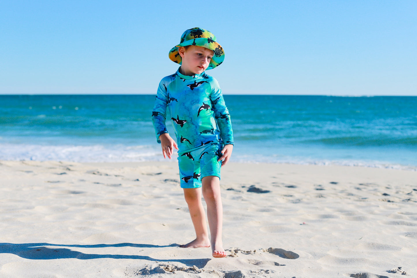 Unisex bathers - Orcas of the Gulf