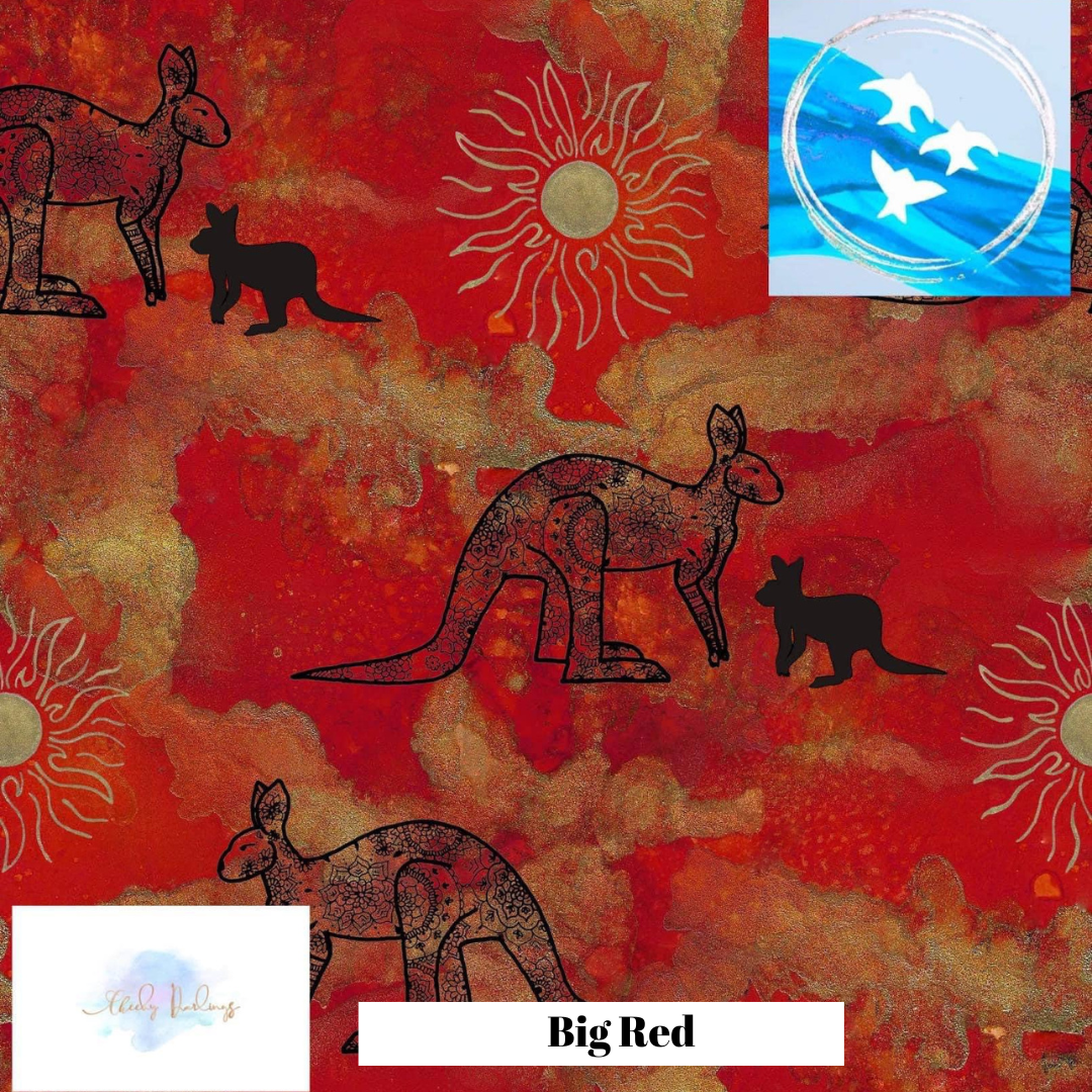 Cloth Nappy - Pilbara Design