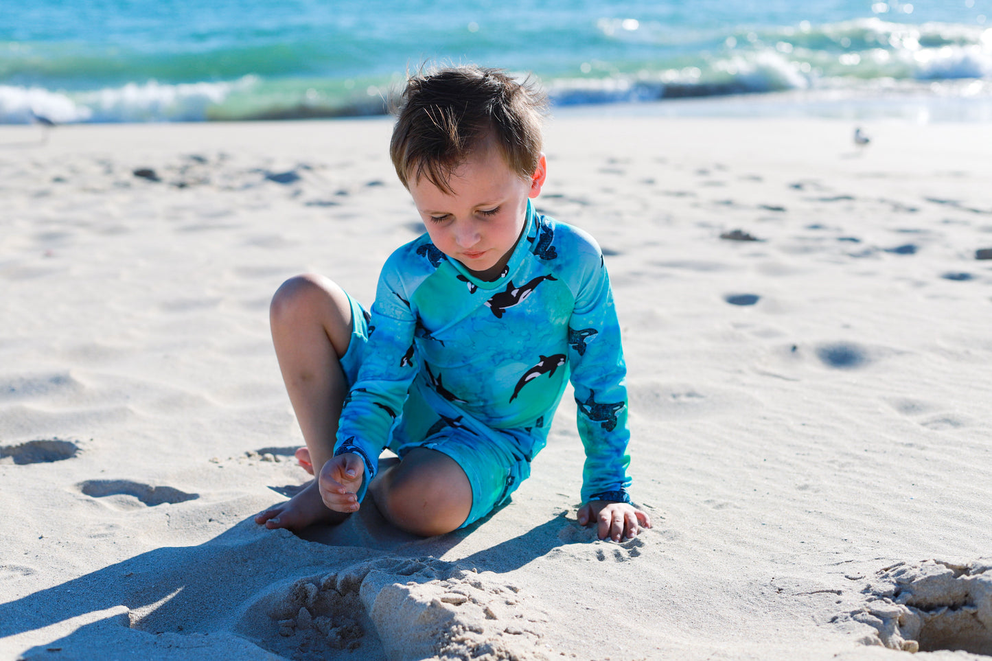 Unisex bathers - Orcas of the Gulf