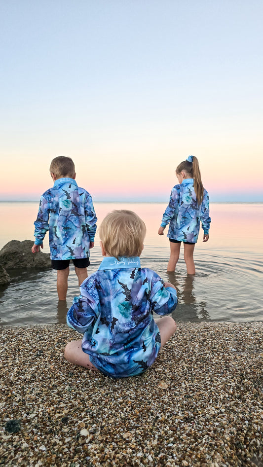 RETAIL - Fishing Shirt - Turquoise Bay