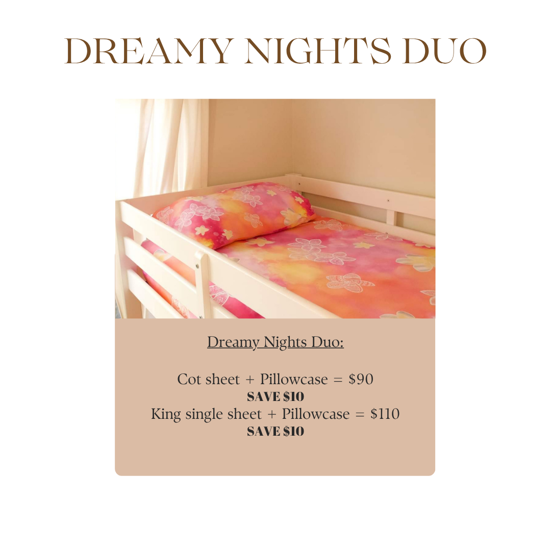 Dreamy Nights Duo - Sheet + Pillowcase