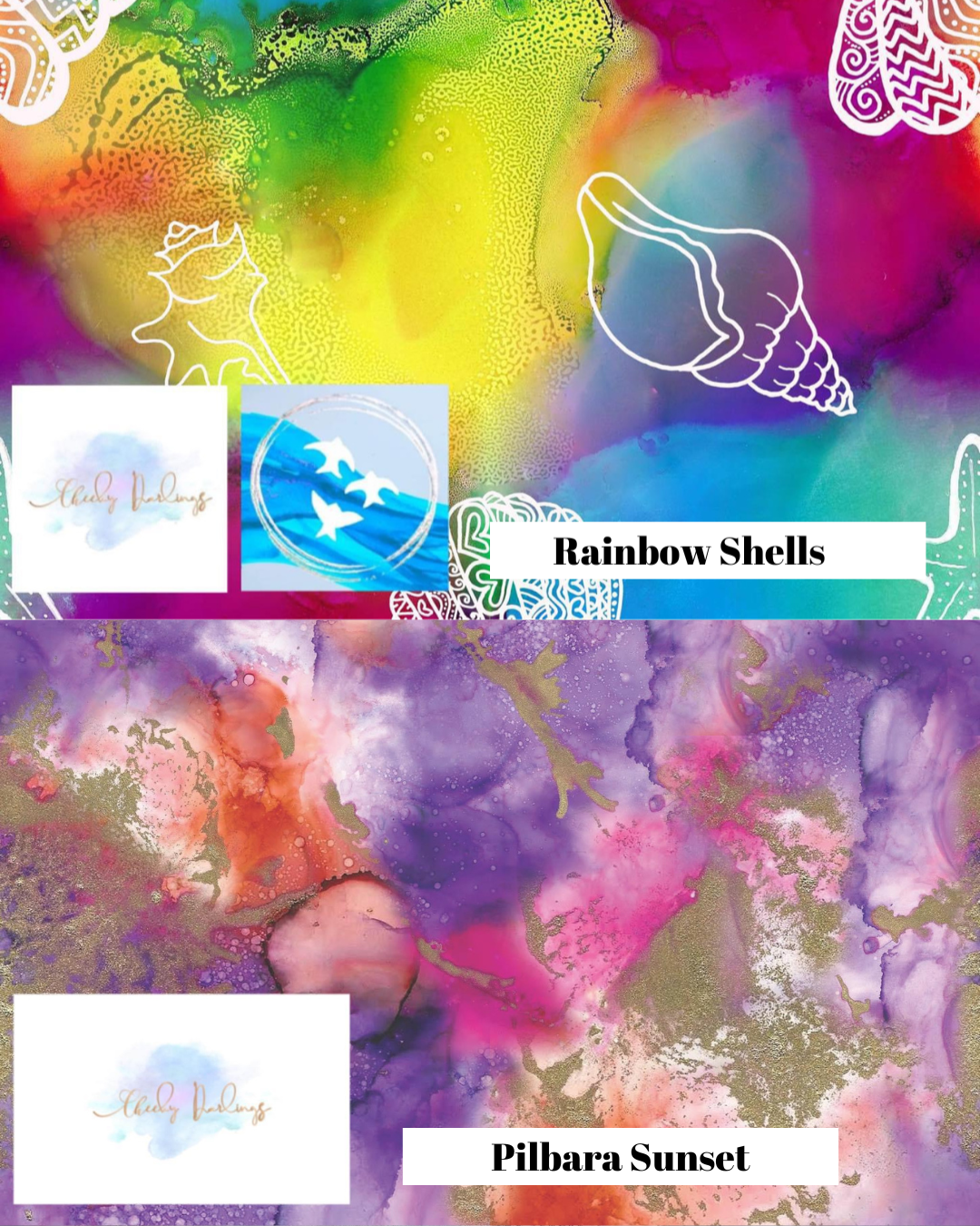 Pillowcases (different print both sides) - Handmade