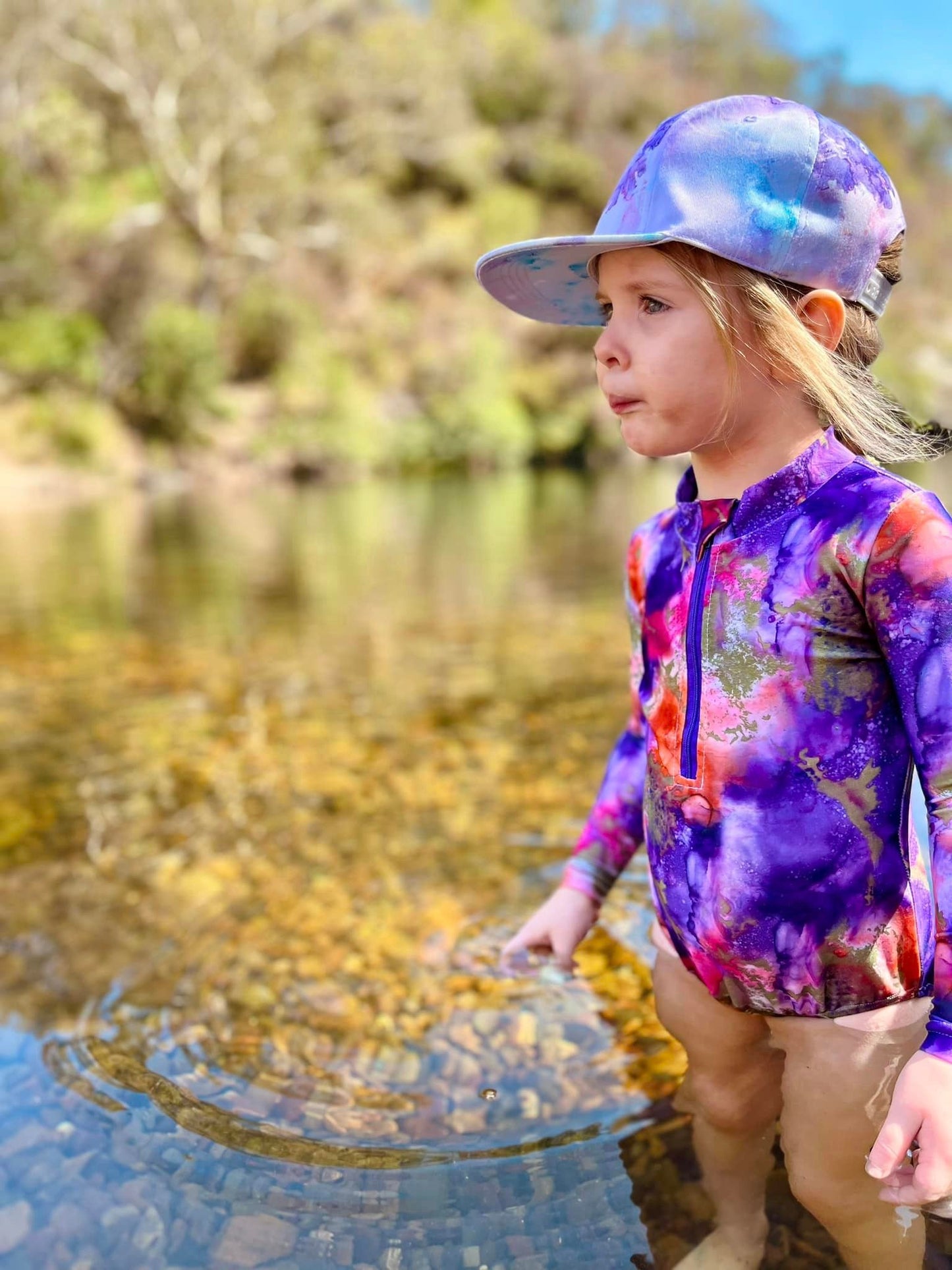 Girls bathers - Pilbara Sunset