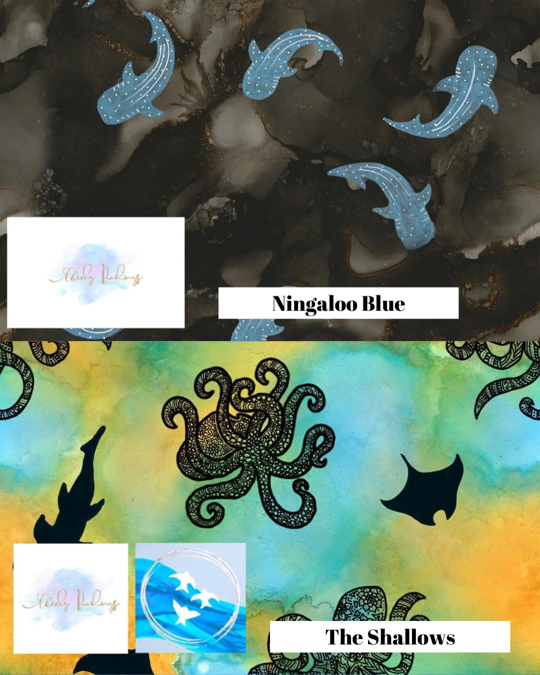 Pillowcases (different print both sides) - Handmade