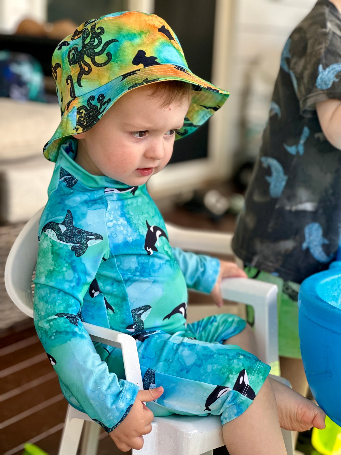 Unisex bathers - Orcas of the Gulf