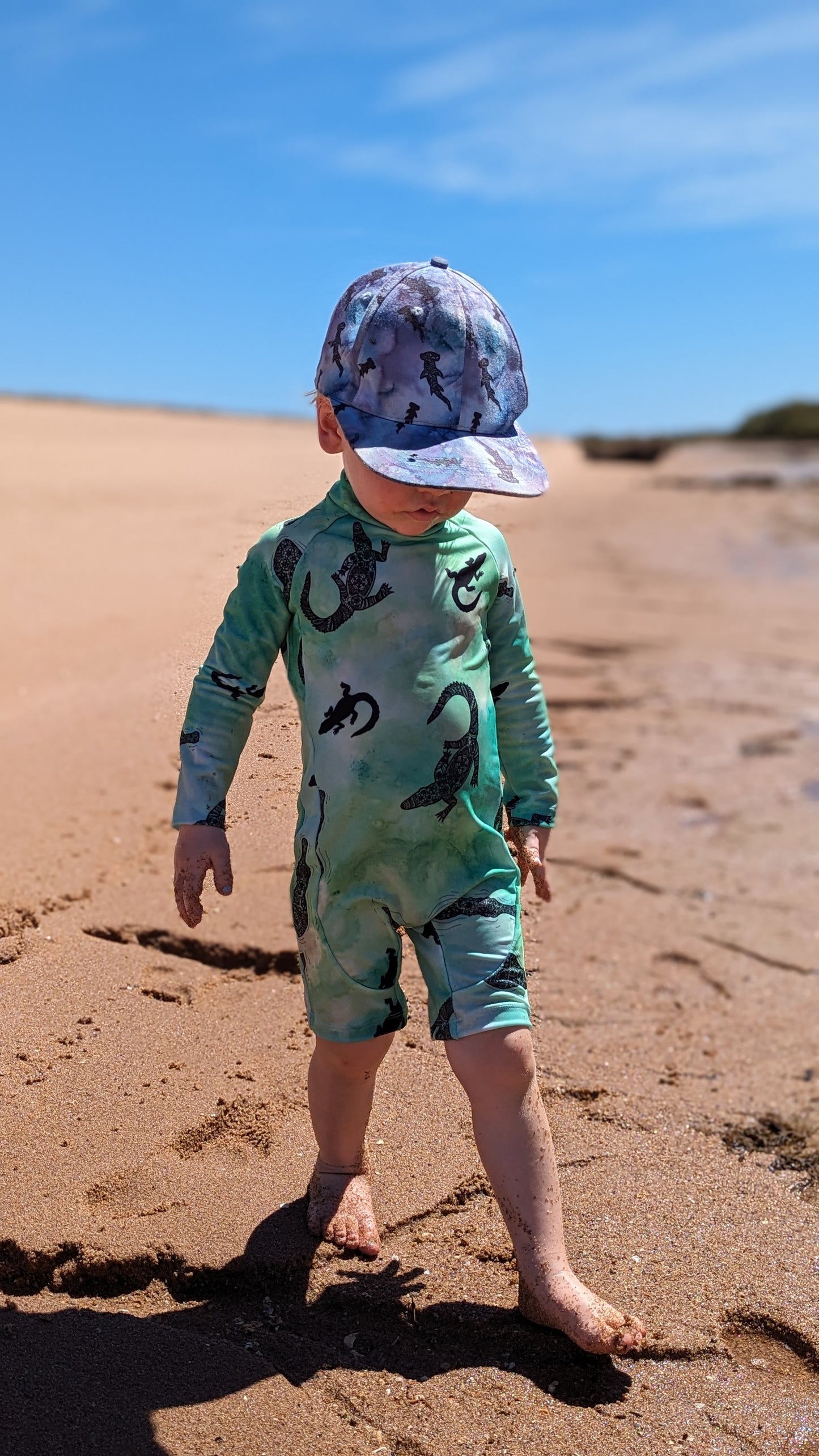 Unisex bathers - Croc Country