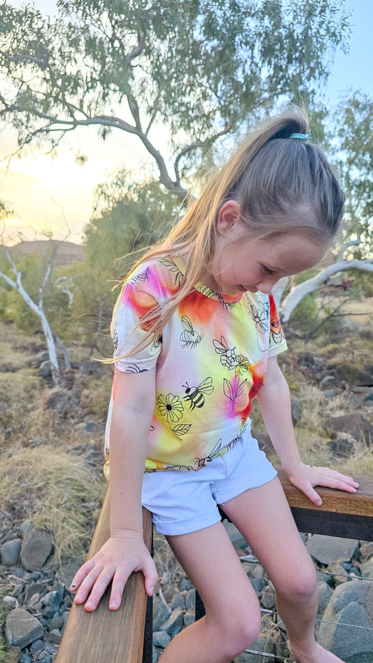 PRE ORDER - Summer T shirt - Bumble Bloom