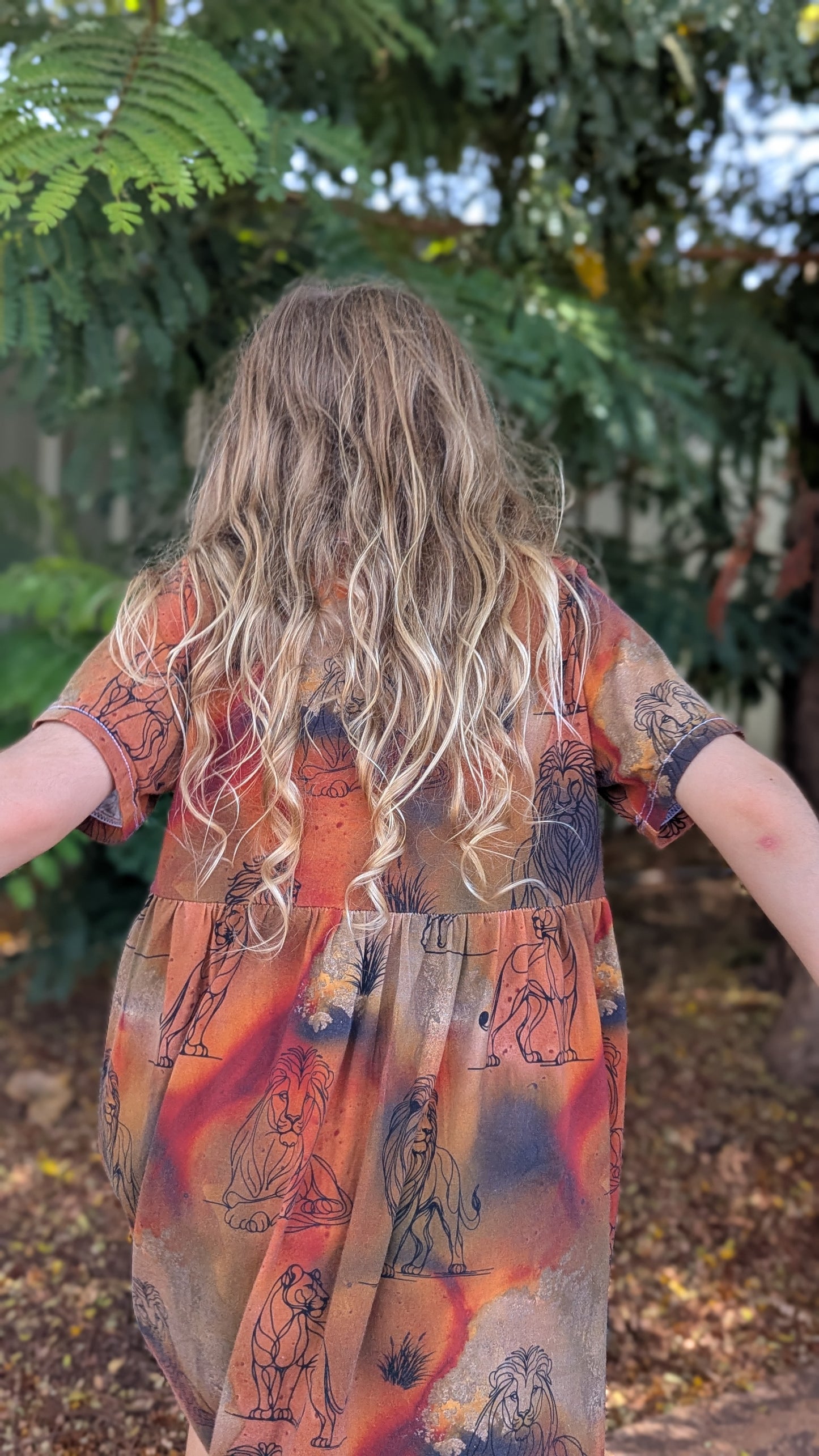 PRE ORDER - Dress - Golden Roar