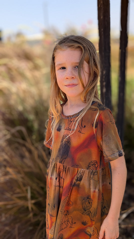 PRE ORDER - Dress - Golden Roar