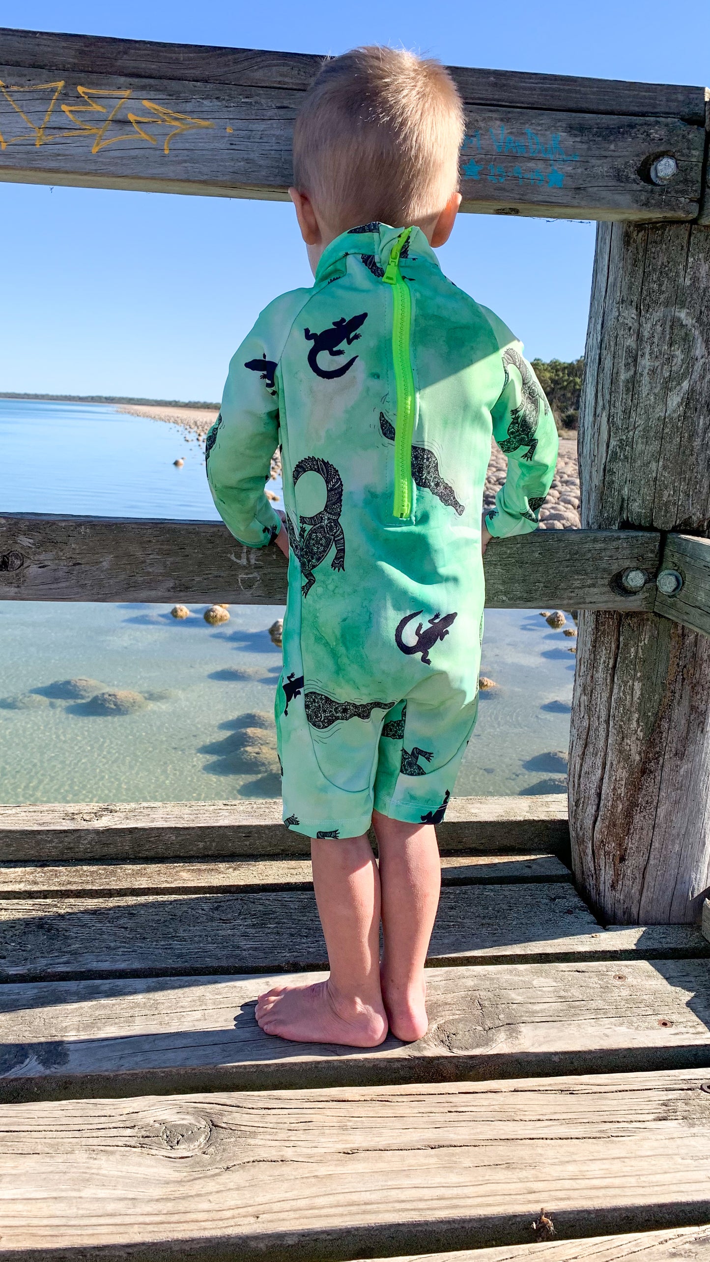 Unisex bathers - Croc Country