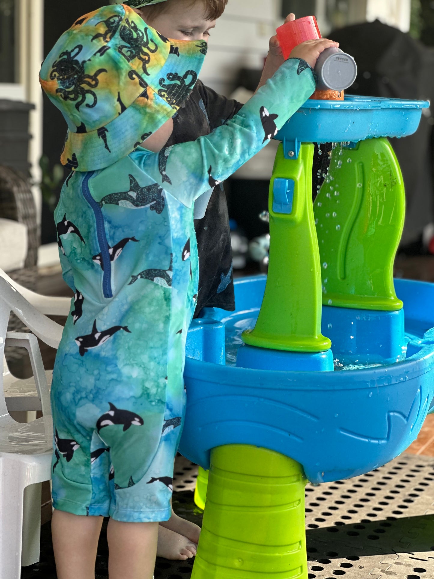 Unisex bathers - Orcas of the Gulf