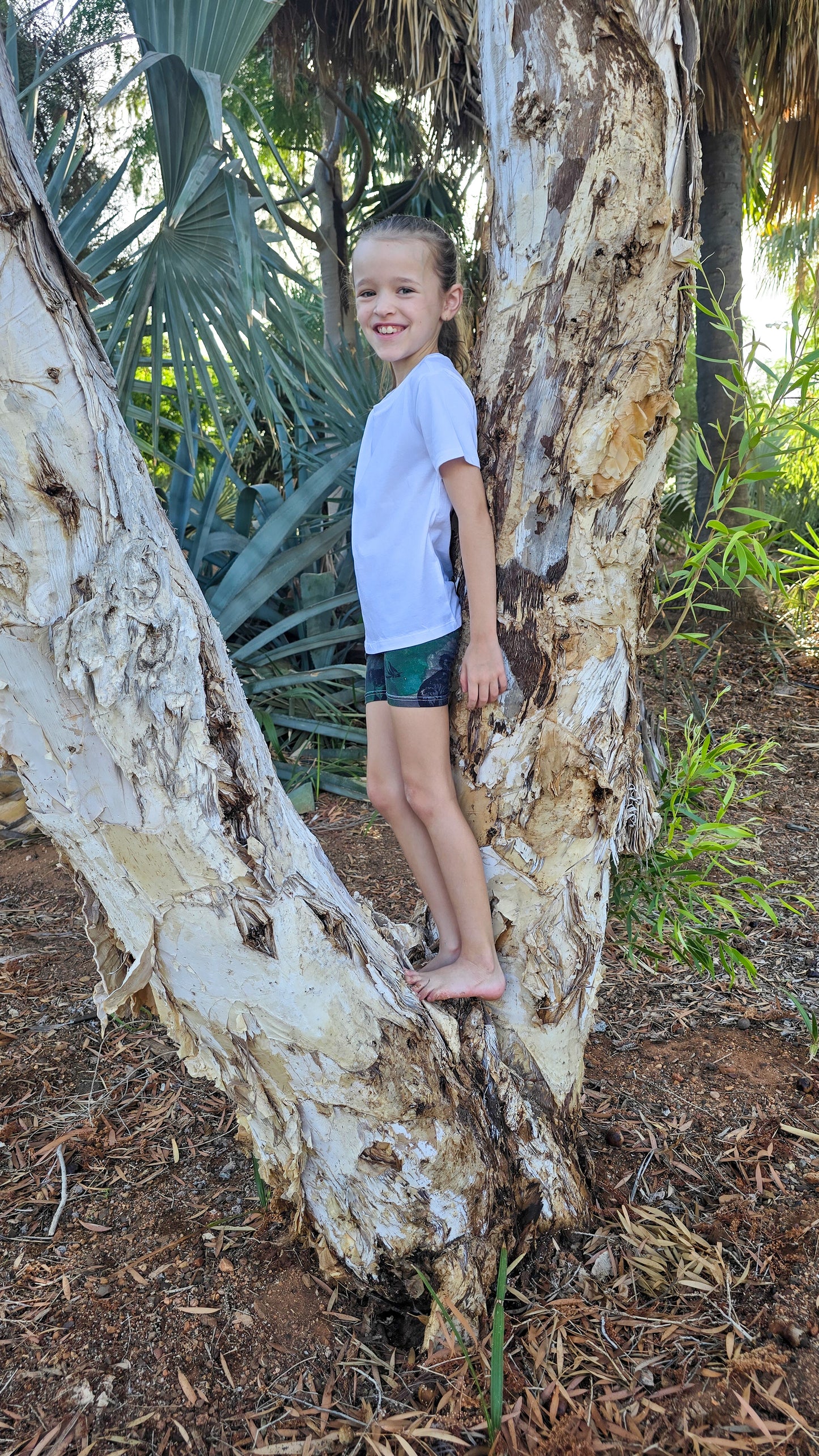 PRE ORDER - Bike shorts - Eucalyptus Dreams