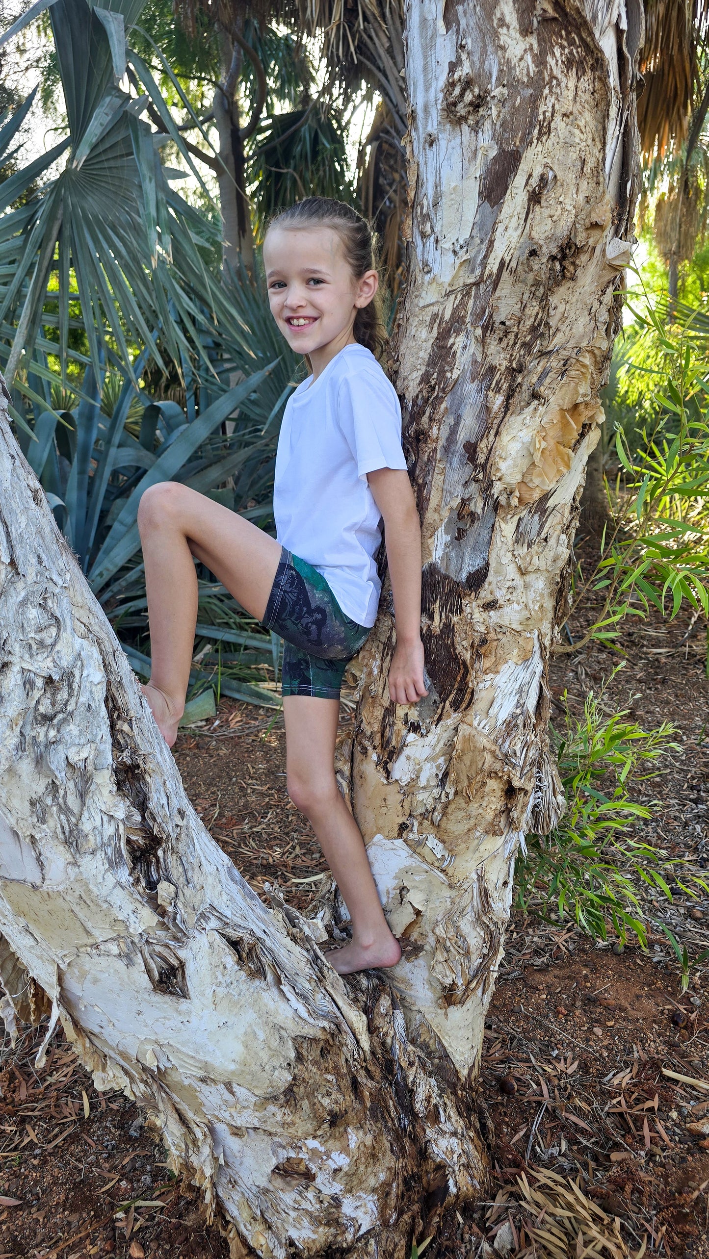 PRE ORDER - Bike shorts - Eucalyptus Dreams