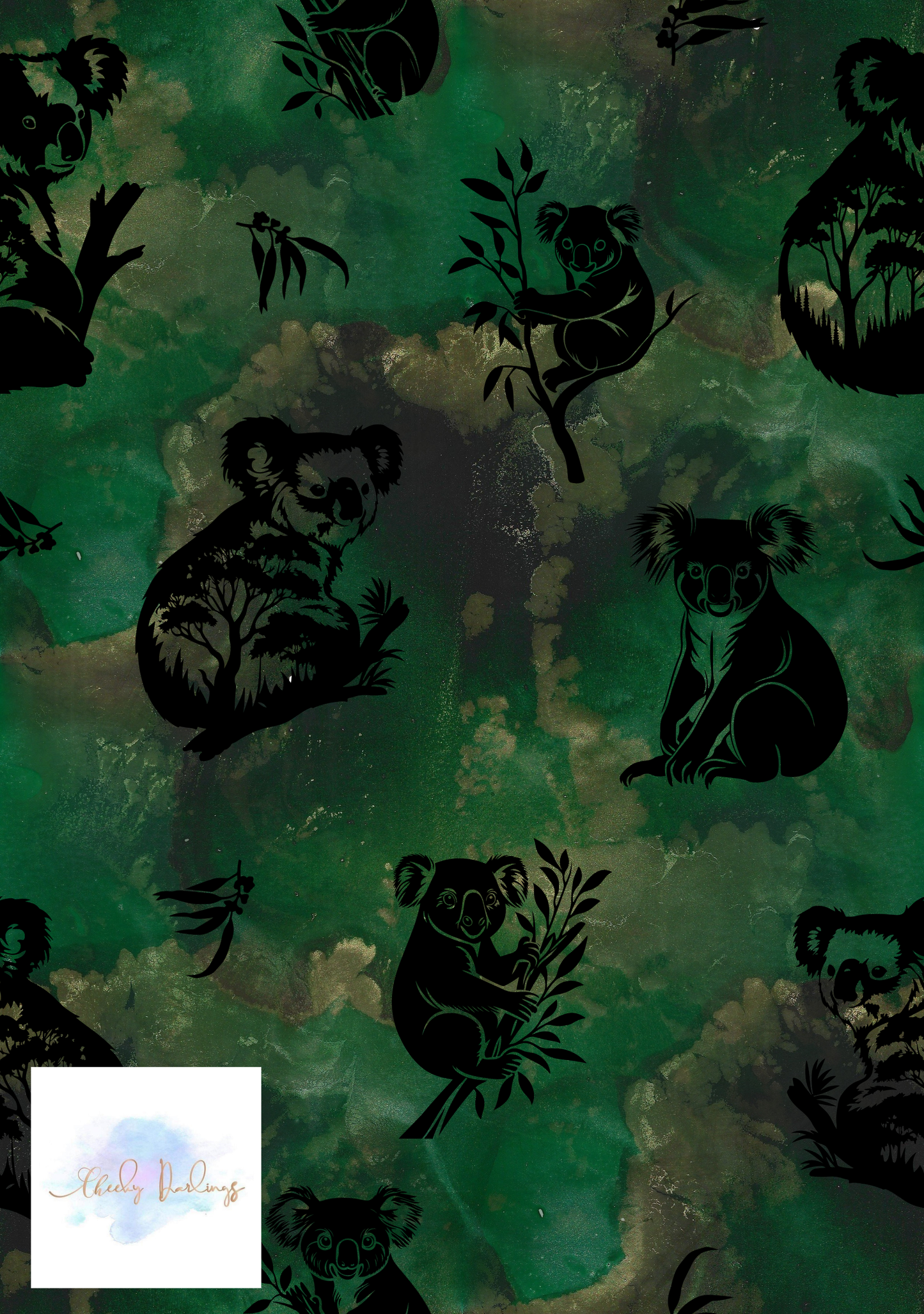 PRE ORDER - Play shorts - Eucalyptus Dreams