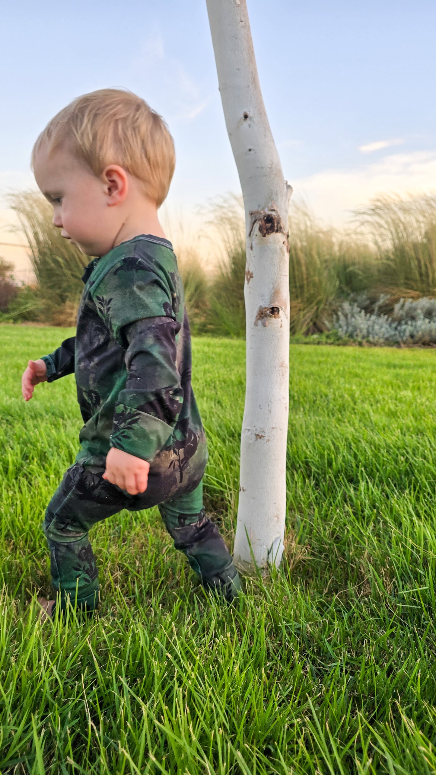 PRE ORDER - Zip Suit - Eucalyptus Dreams