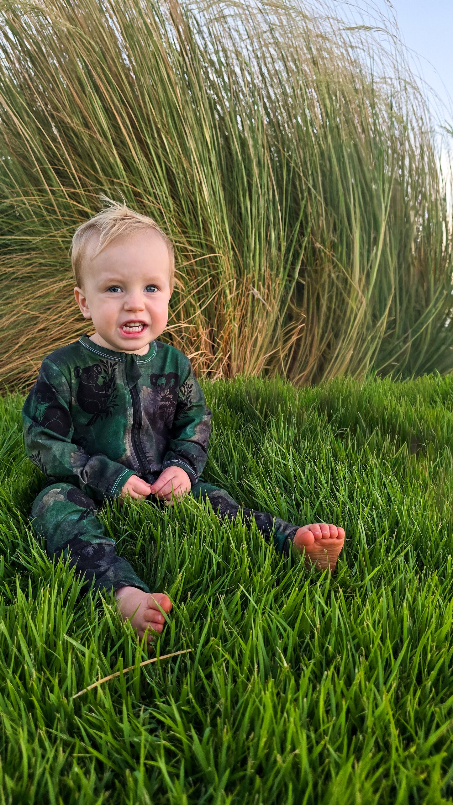 PRE ORDER - Zip Suit - Eucalyptus Dreams