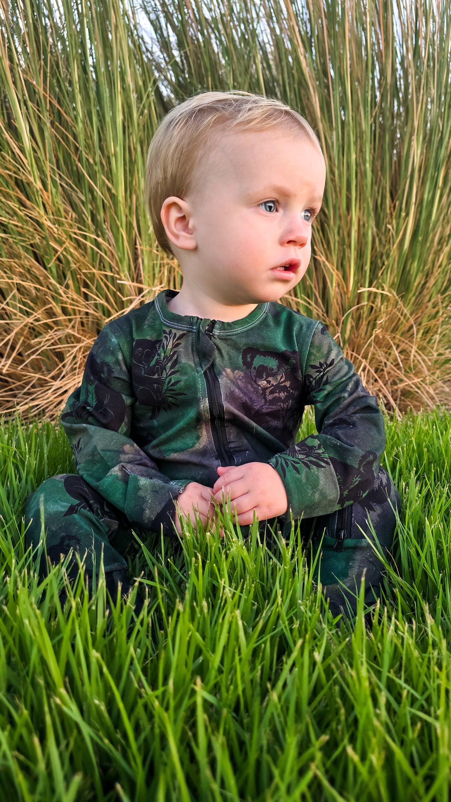 PRE ORDER - Zip Suit - Eucalyptus Dreams