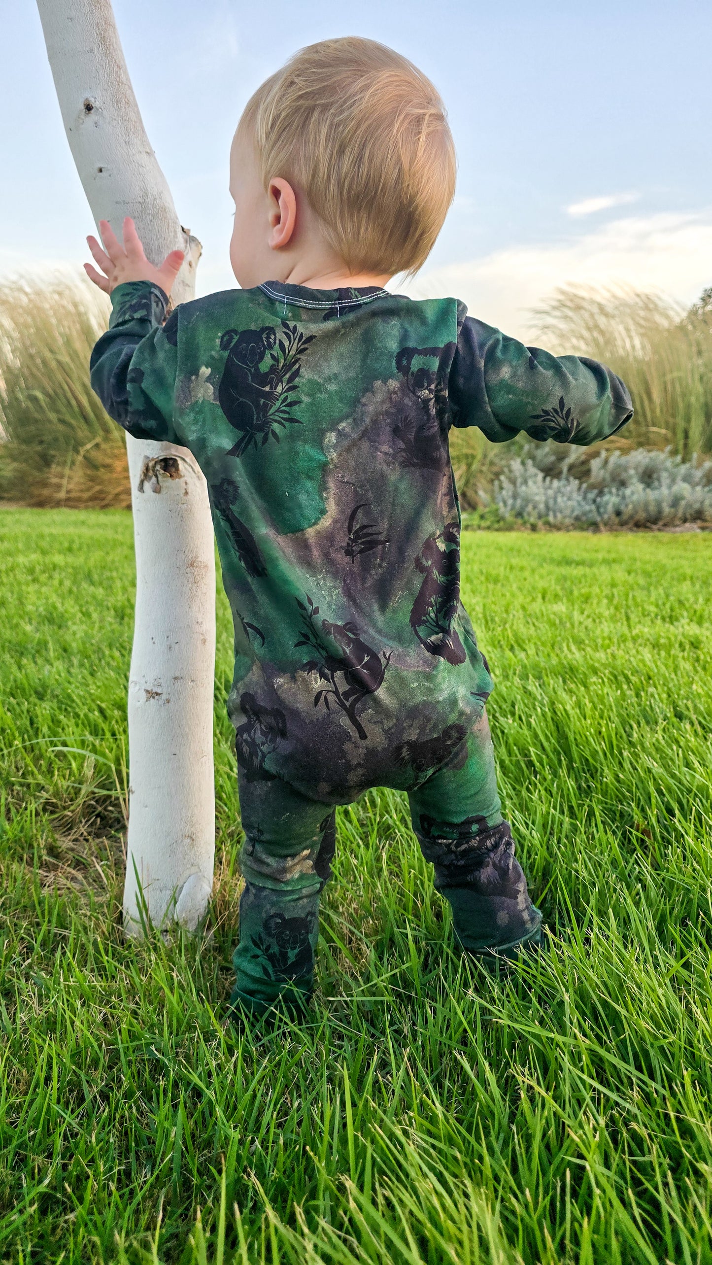 PRE ORDER - Zip Suit - Eucalyptus Dreams