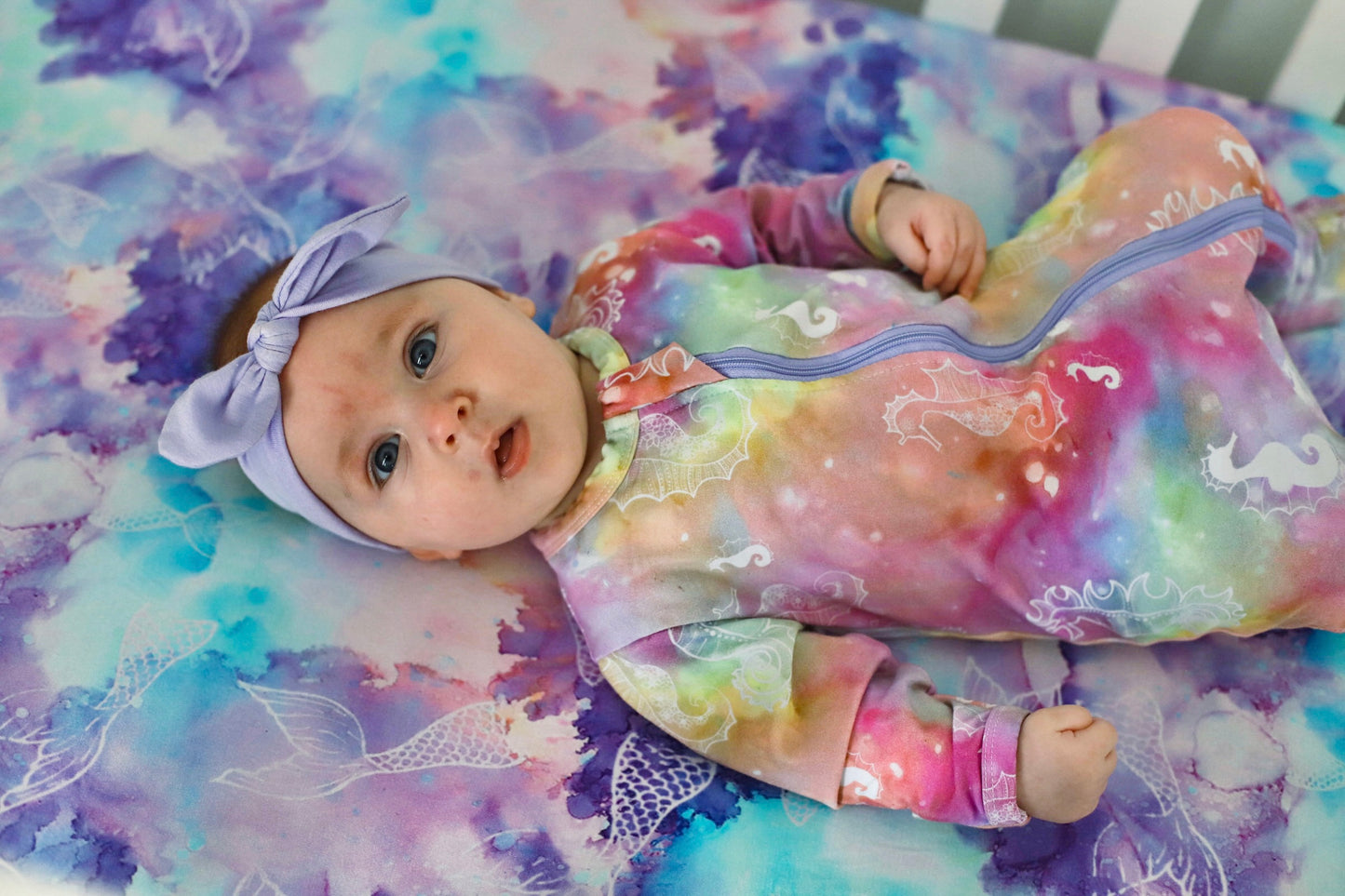 Zip Suit - Seahorse Symphony