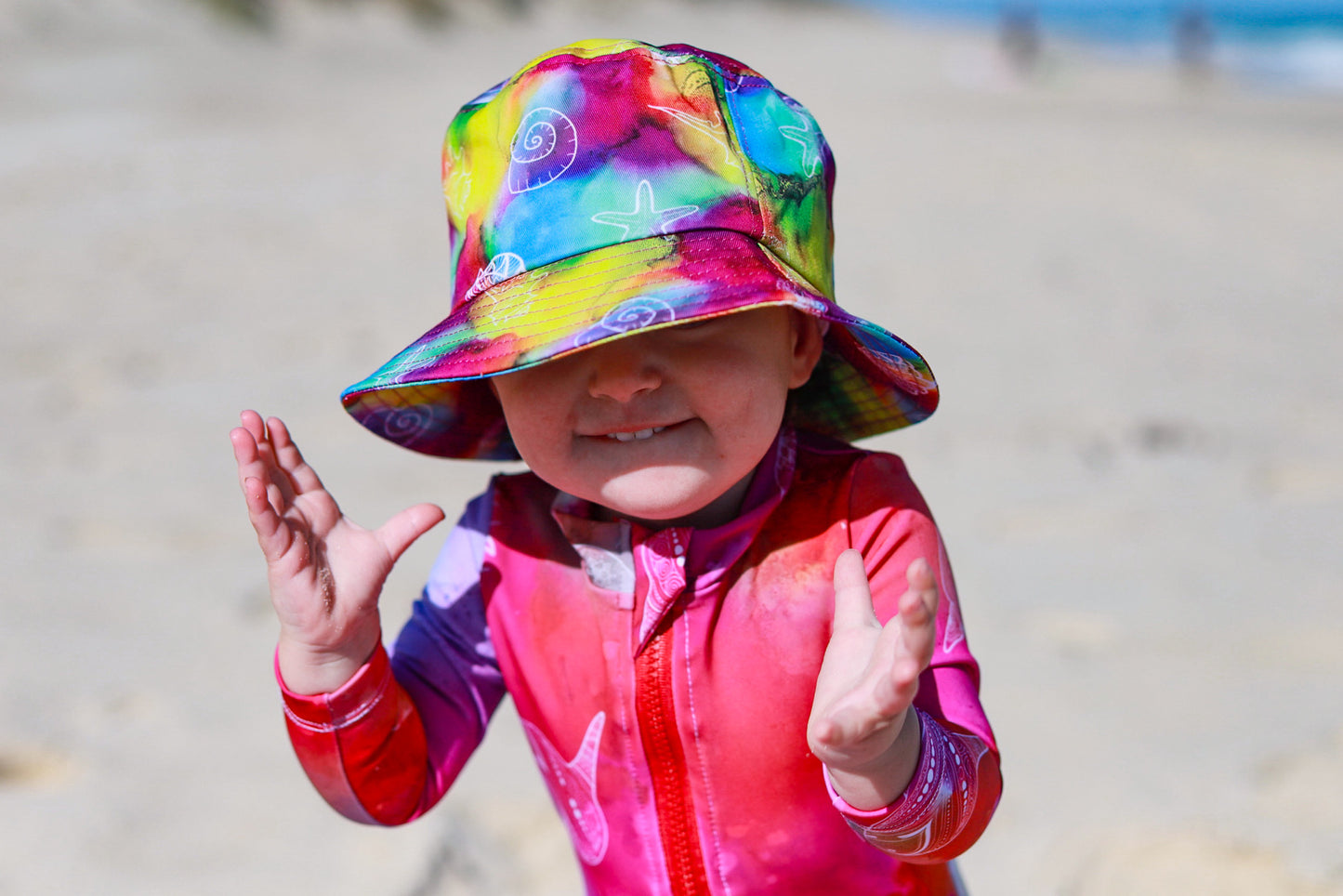 Hats - Rainbow Shells
