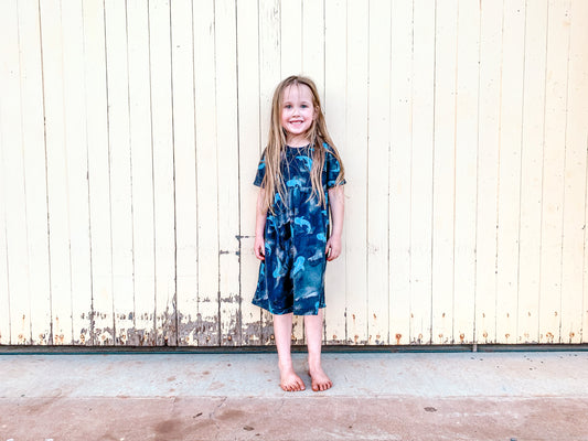 Dress - Ningaloo Blue