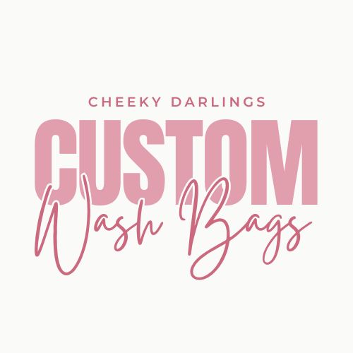 Wash Bags - Custom Order