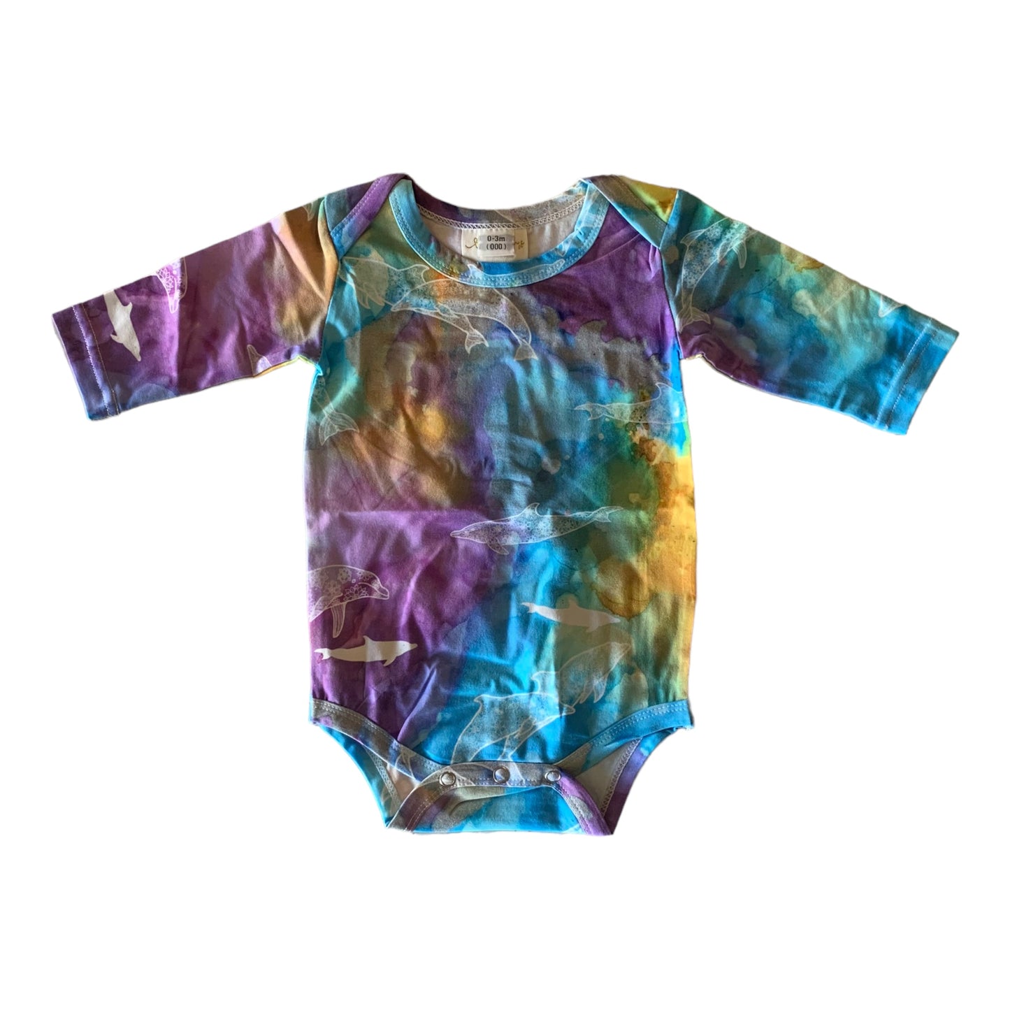 Long sleeve Onesie - Dolphin Island