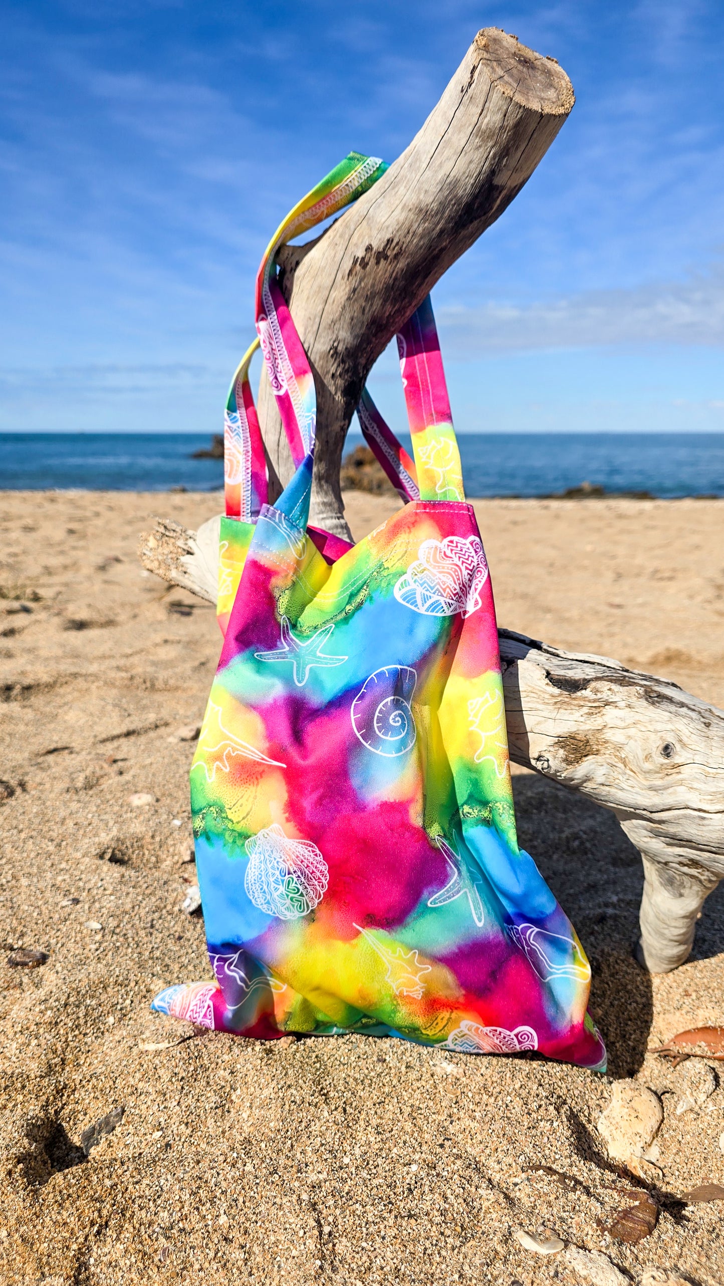Tote Bag - Rainbow Shells