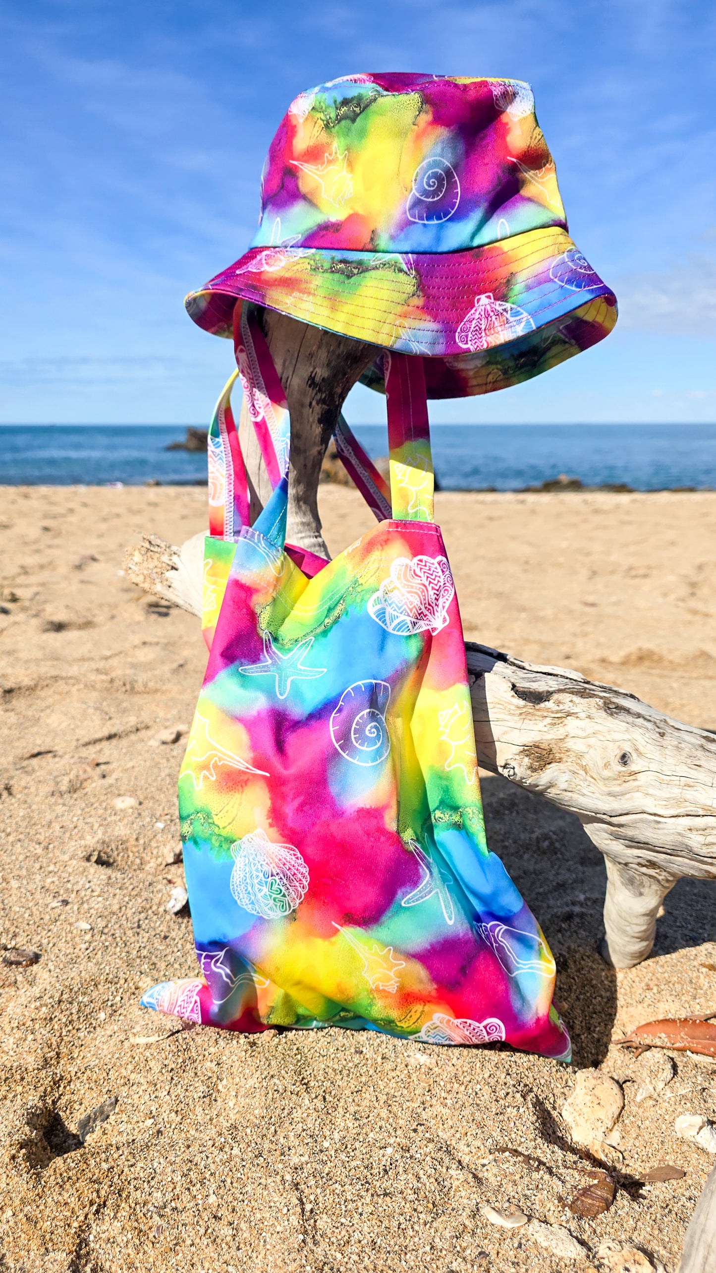 Tote Bag - Rainbow Shells