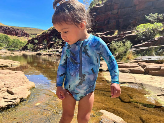 Girls bathers - Turquoise bay